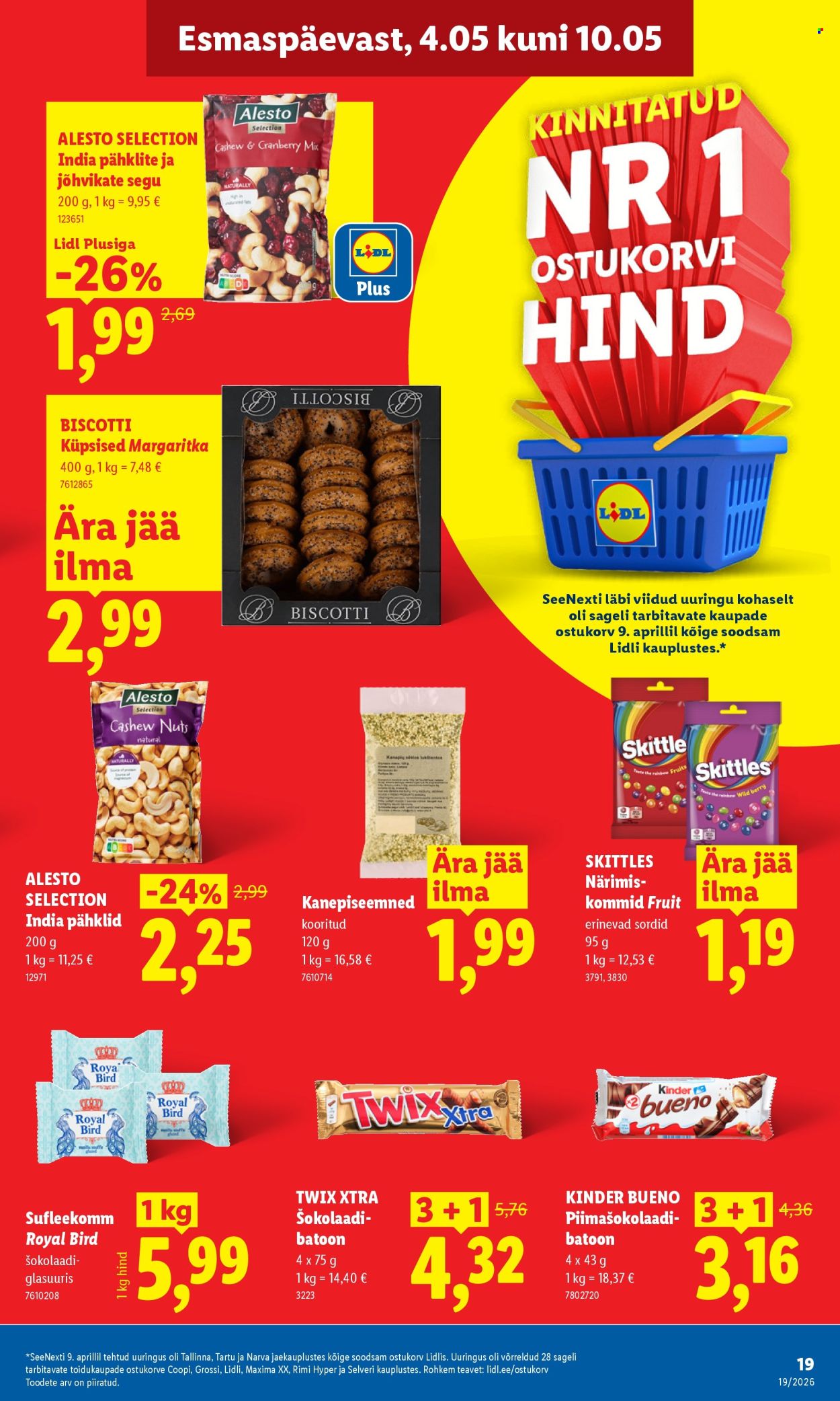 Lidl kliendileht - 04.05.2026 - 10.05.2026. Lehekülg 19