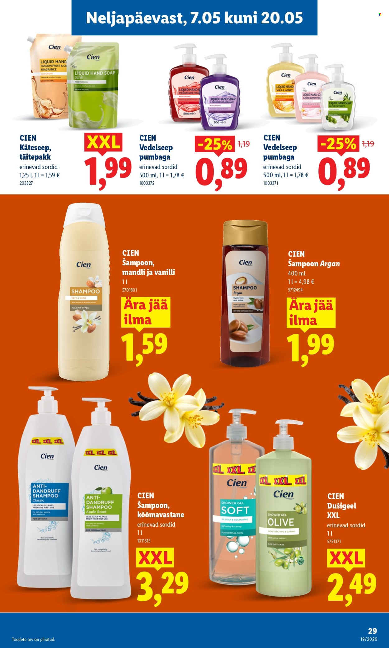 Lidl kliendileht - 04.05.2026 - 10.05.2026. Lehekülg 29