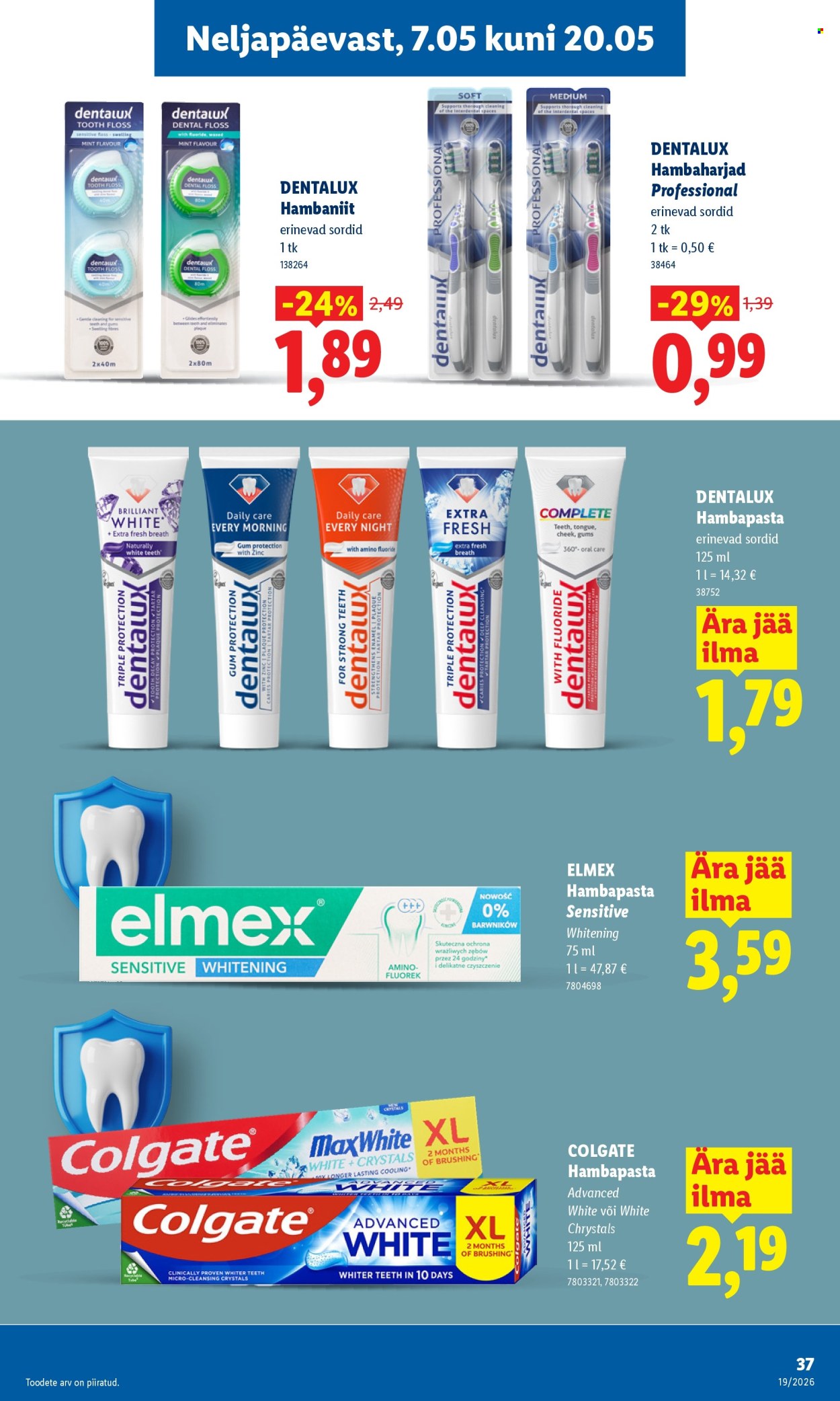 Lidl kliendileht - 04.05.2026 - 10.05.2026. Lehekülg 37