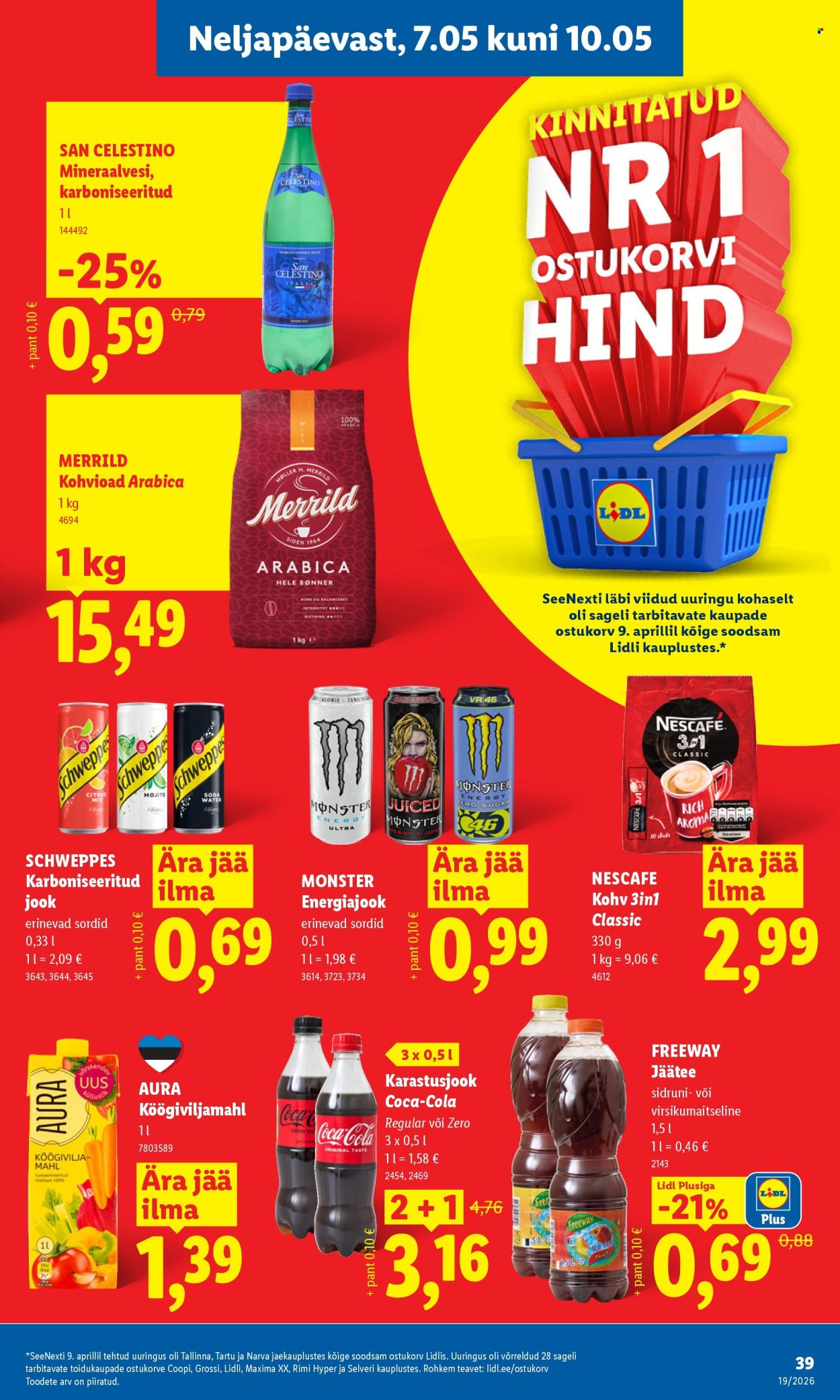 Lidl kliendileht - 04.05.2026 - 10.05.2026. Lehekülg 39