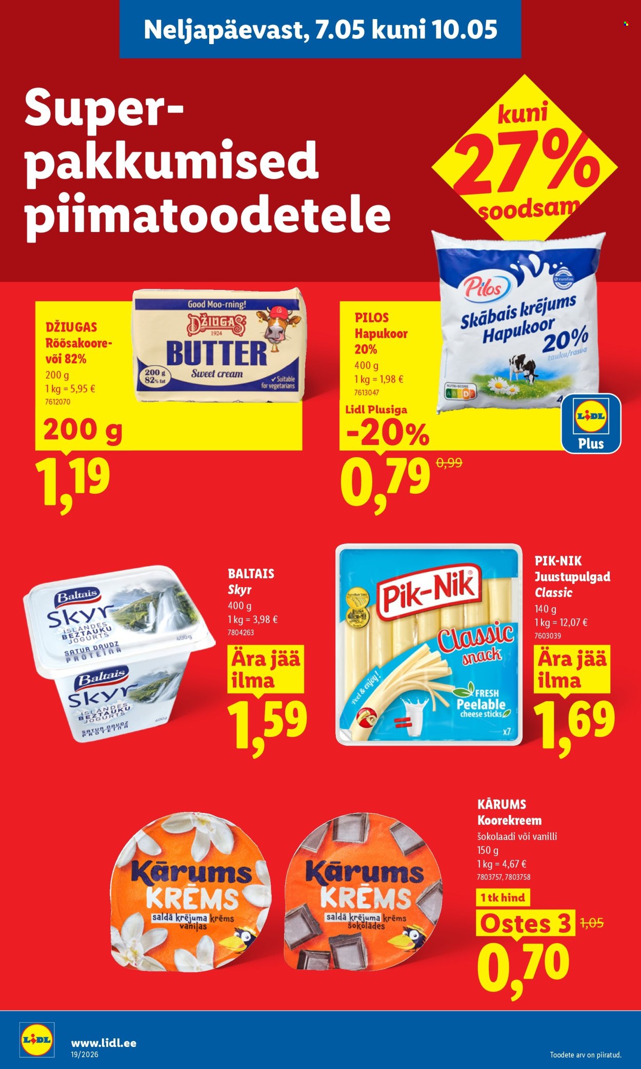 Lidl kliendileht - 04.05.2026 - 10.05.2026. Lehekülg 40