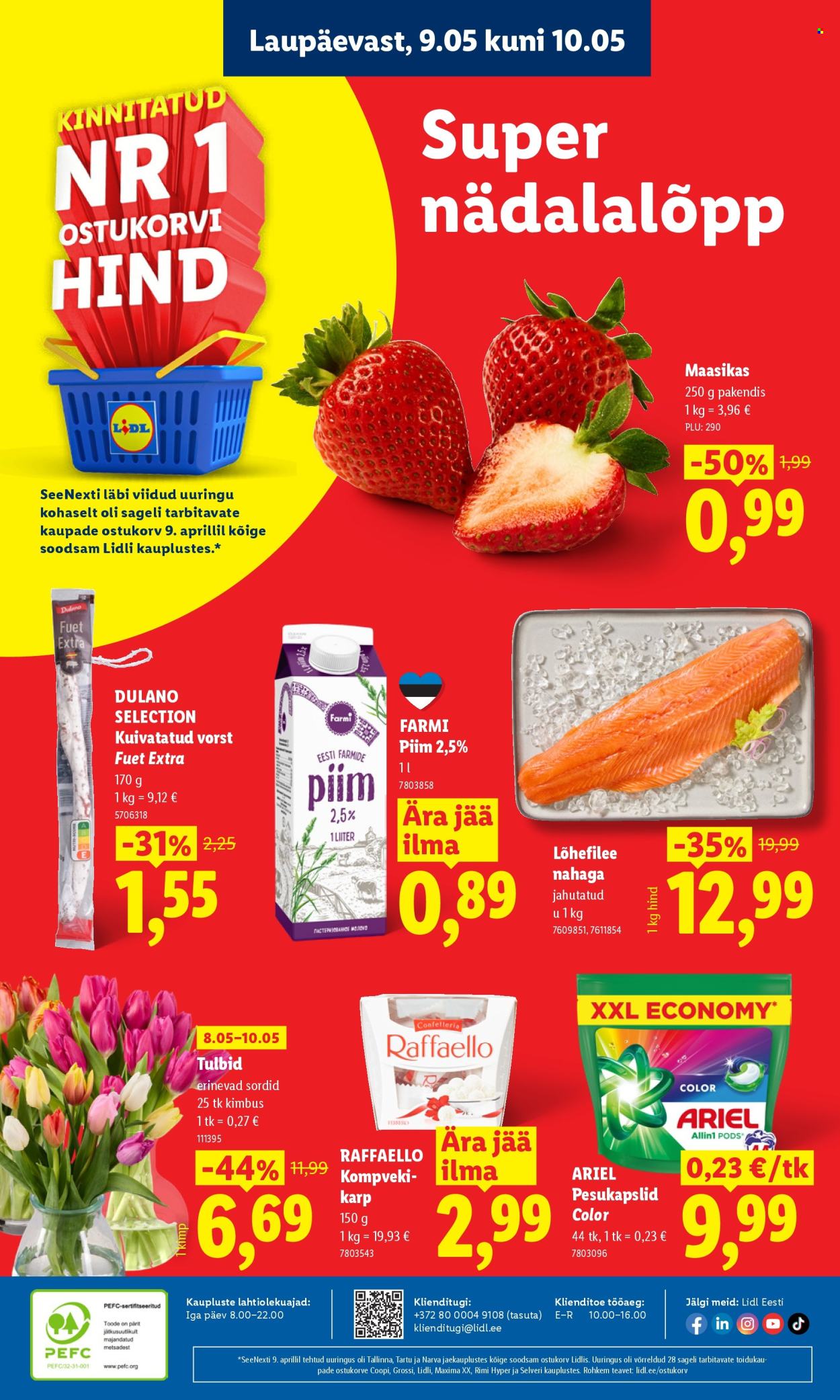 Lidl kliendileht - 04.05.2026 - 10.05.2026. Lehekülg 50