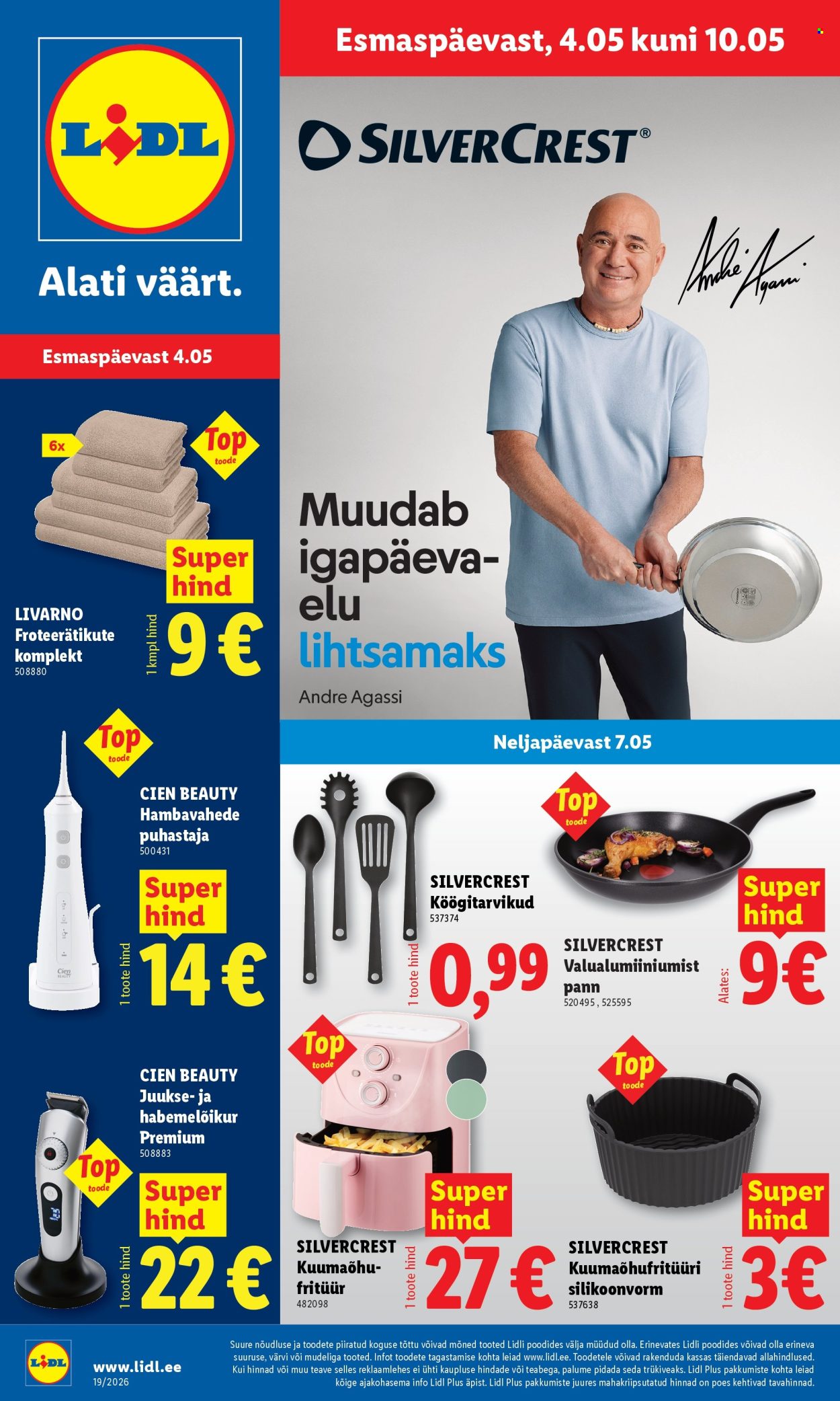 Lidl kliendileht - 04.05.2026 - 10.05.2026. Lehekülg 1