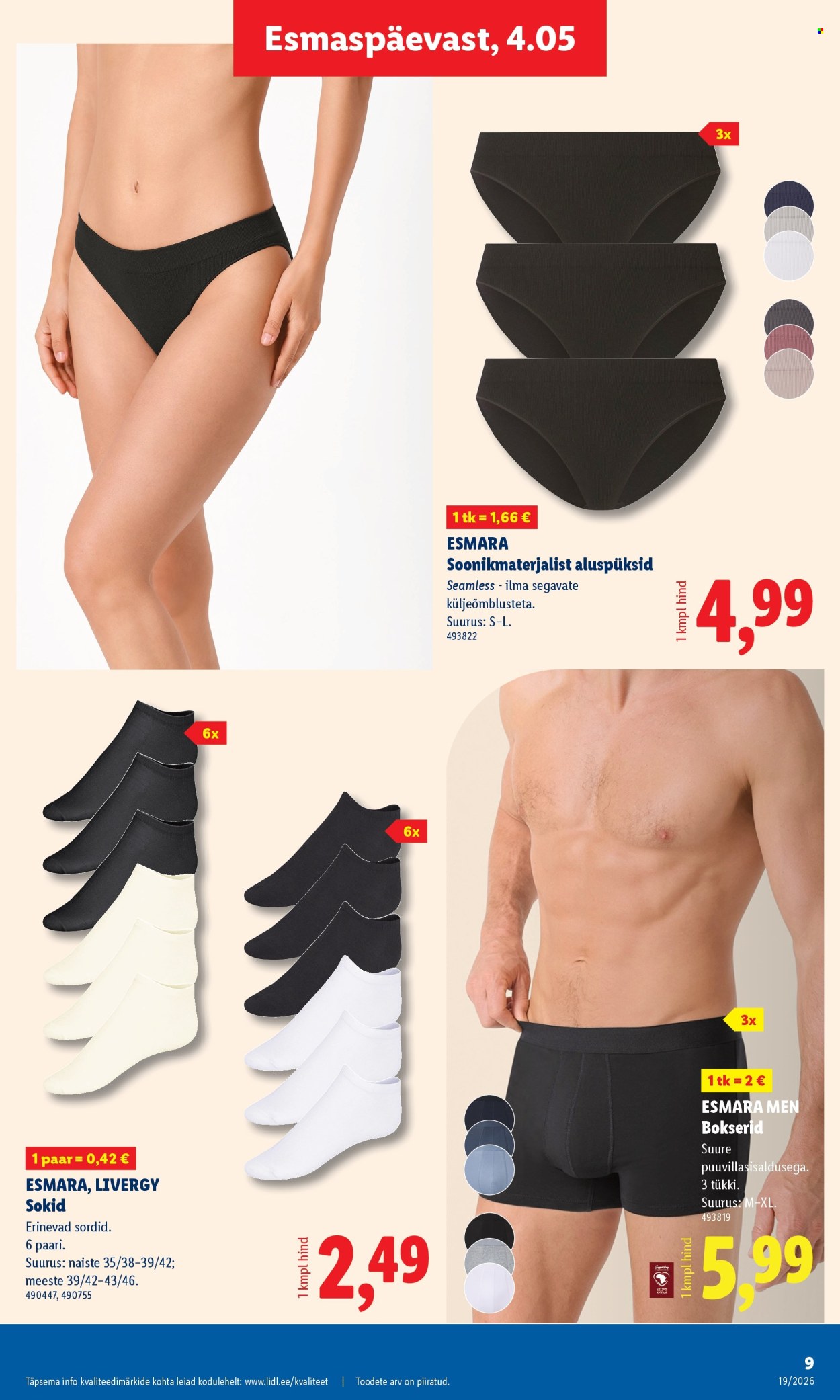 Lidl kliendileht - 04.05.2026 - 10.05.2026. Lehekülg 9