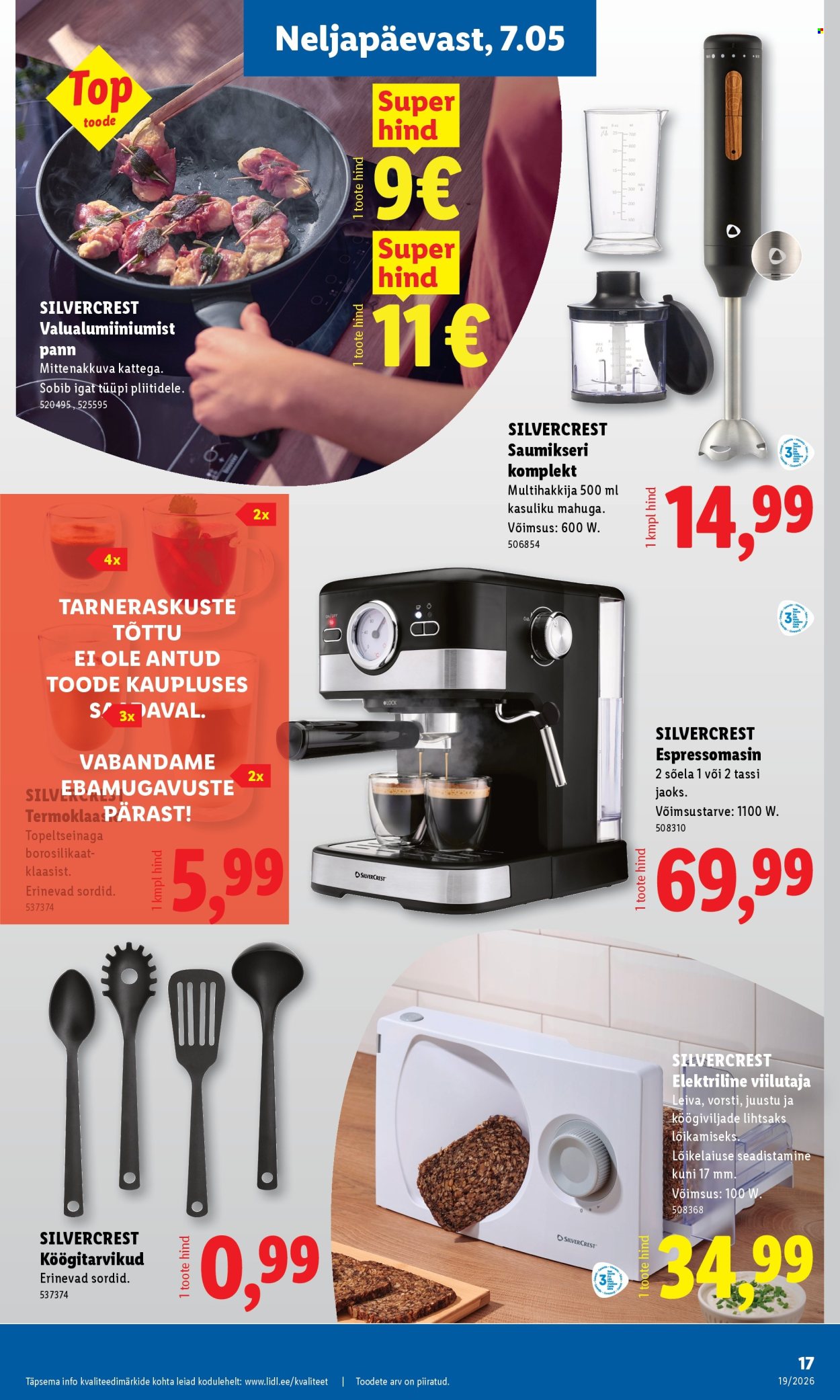 Lidl kliendileht - 04.05.2026 - 10.05.2026. Lehekülg 17