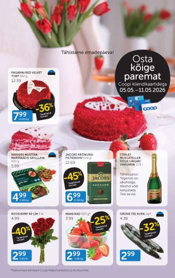 Kaupluse Coop kliendileht - 05.05.2026 - 11.05.2026.