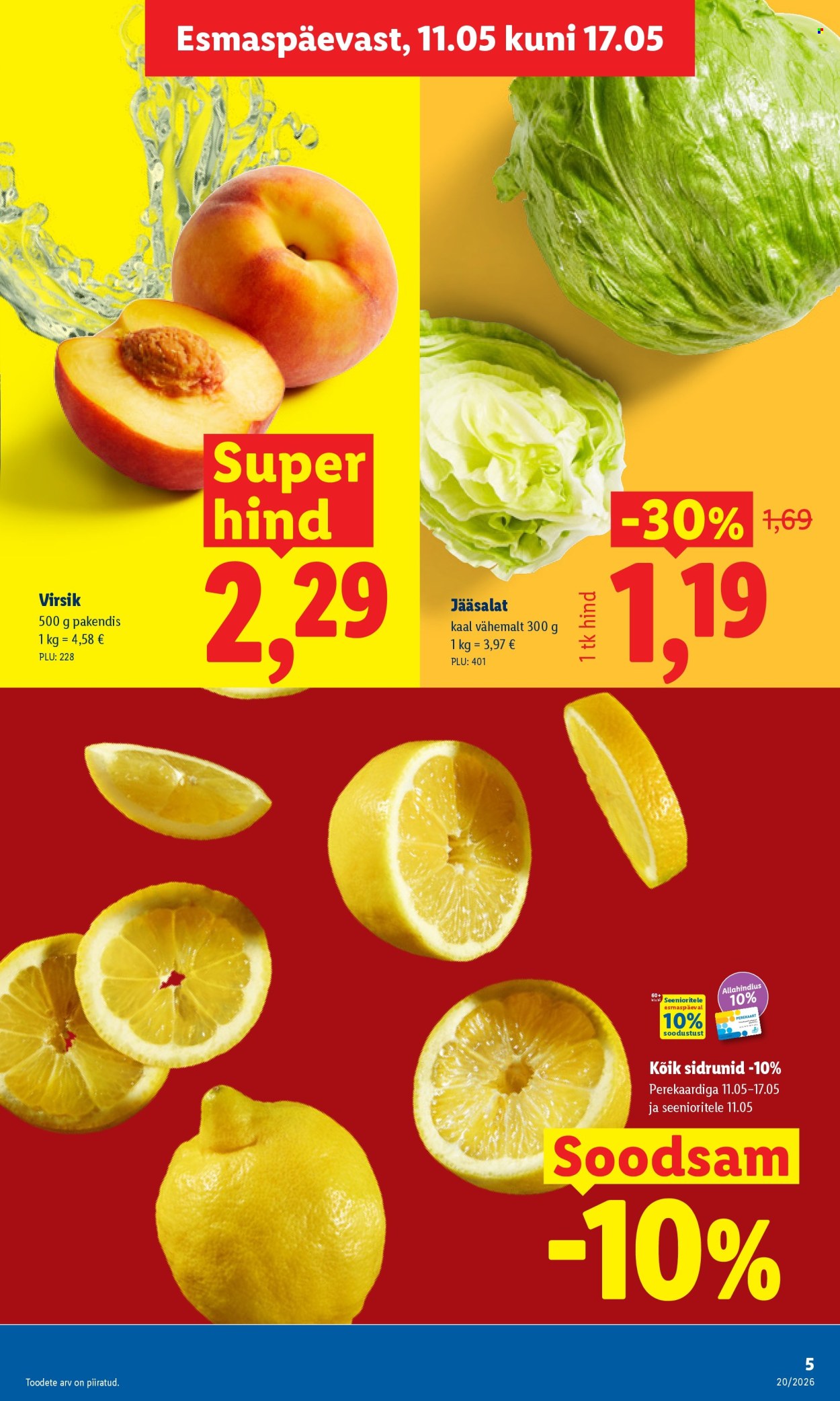 Lidl kliendileht - 11.05.2026 - 17.05.2026. Lehekülg 5