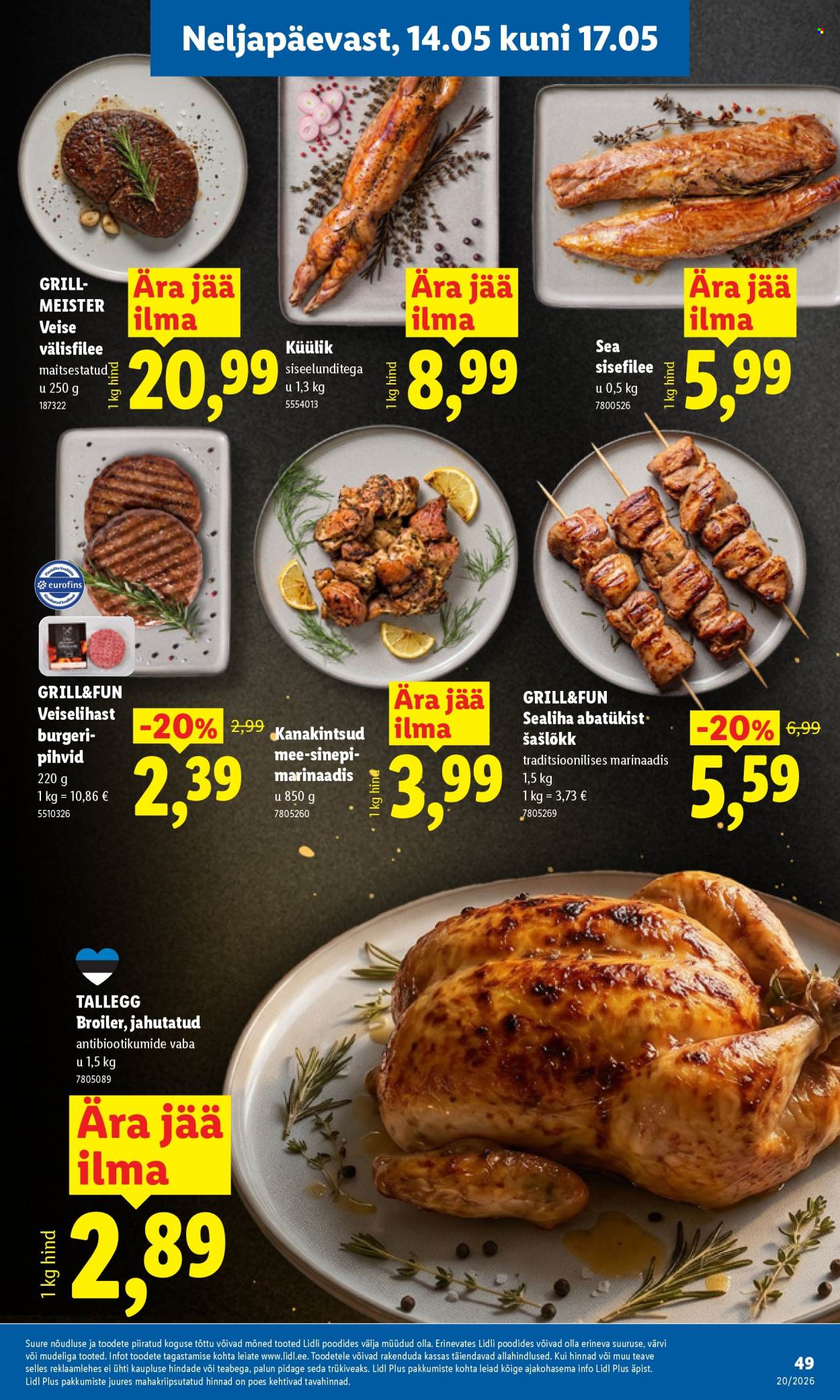 Lidl kliendileht - 11.05.2026 - 17.05.2026. Lehekülg 49