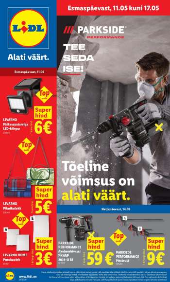 Kaupluse Lidl kliendileht - 11.05.2026 - 17.05.2026.