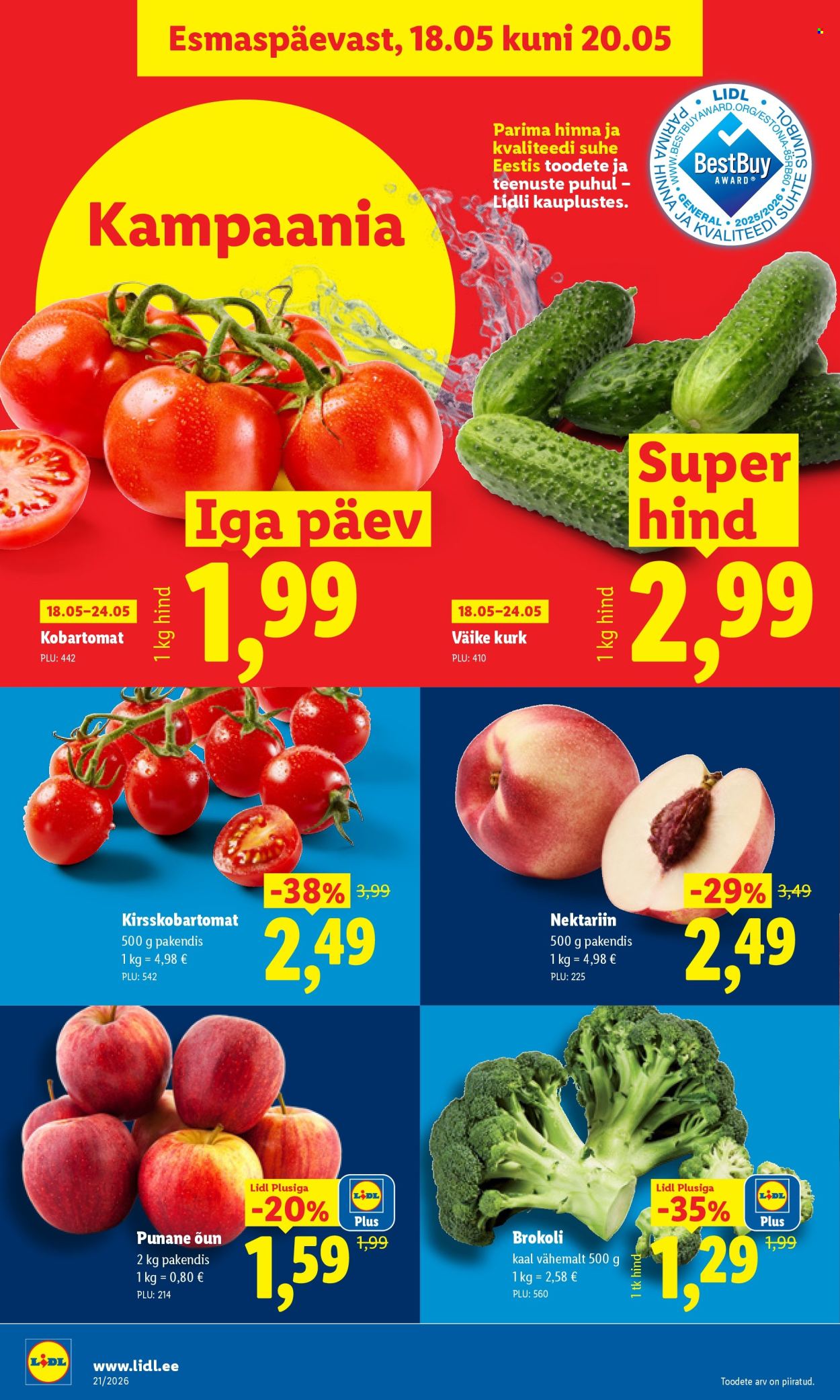 Lidl kliendileht - 18.05.2026 - 24.05.2026. Lehekülg 4