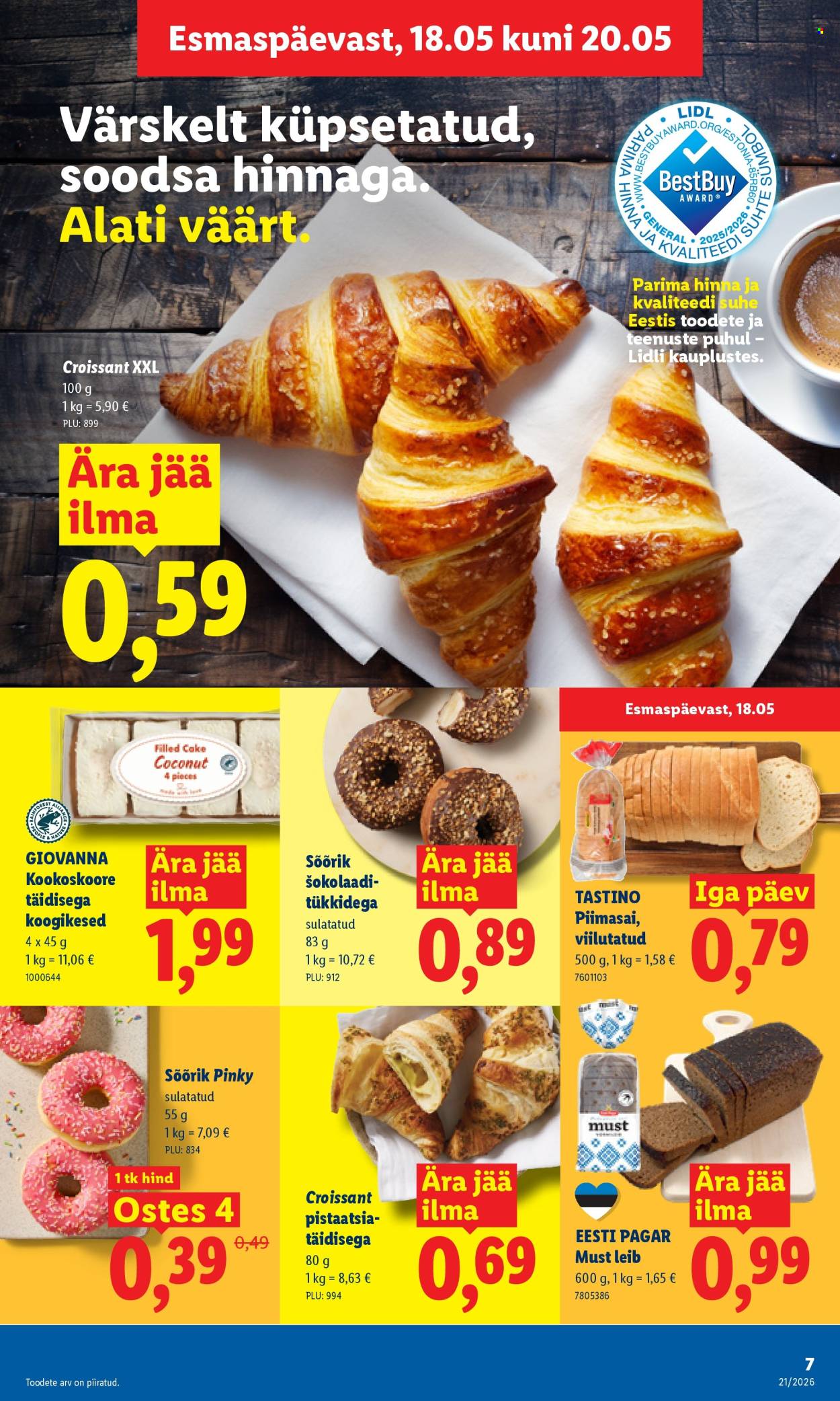 Lidl kliendileht - 18.05.2026 - 24.05.2026. Lehekülg 7