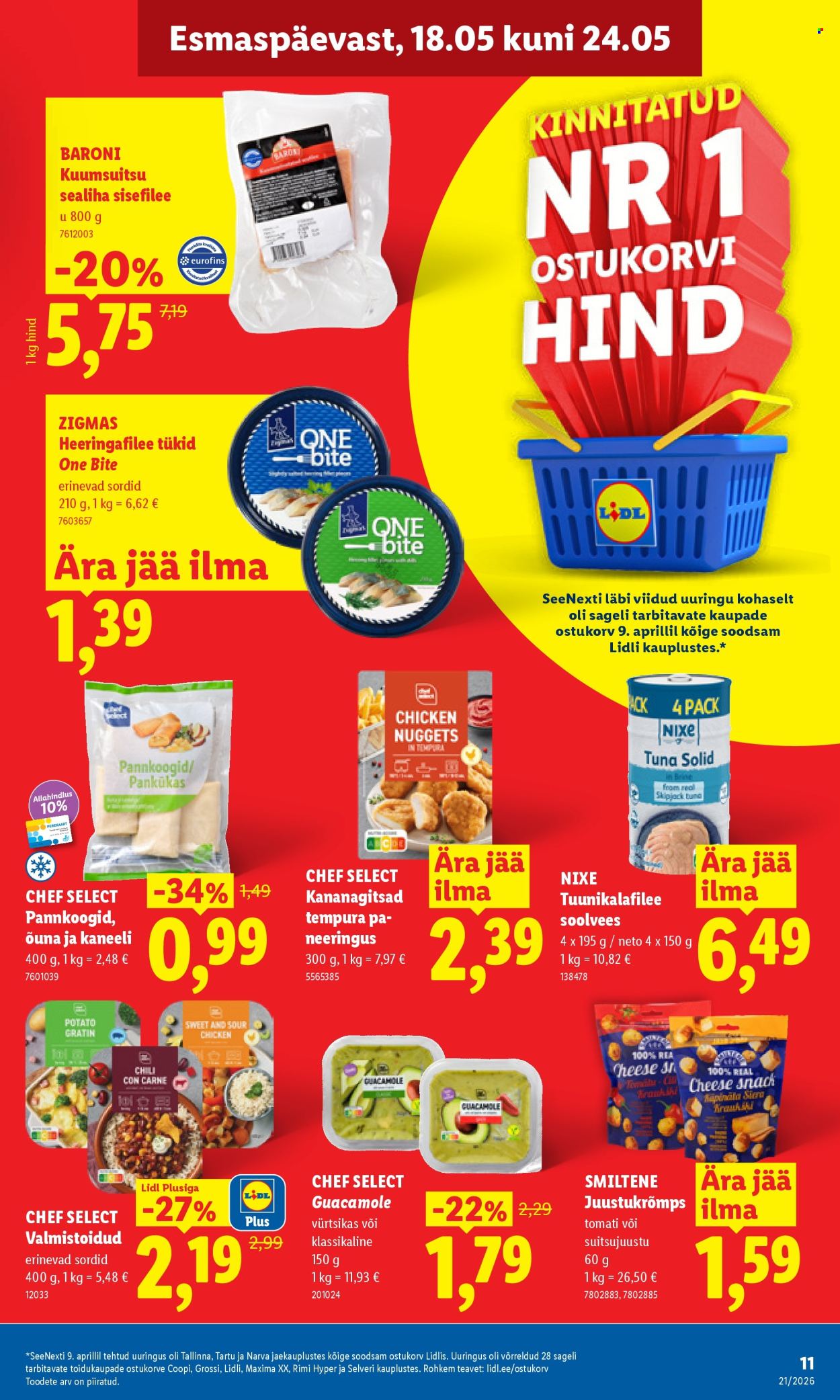 Lidl kliendileht - 18.05.2026 - 24.05.2026. Lehekülg 11