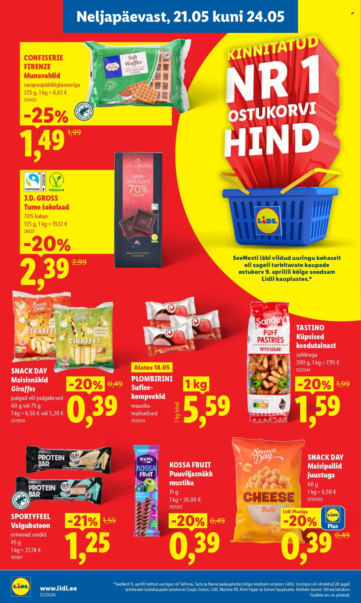 Lidl kliendileht - 18.05.2026 - 24.05.2026. Lehekülg 32