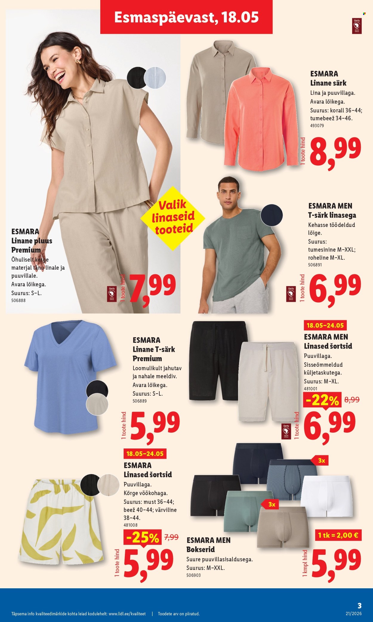 Lidl kliendileht - 18.05.2026 - 24.05.2026. Lehekülg 3