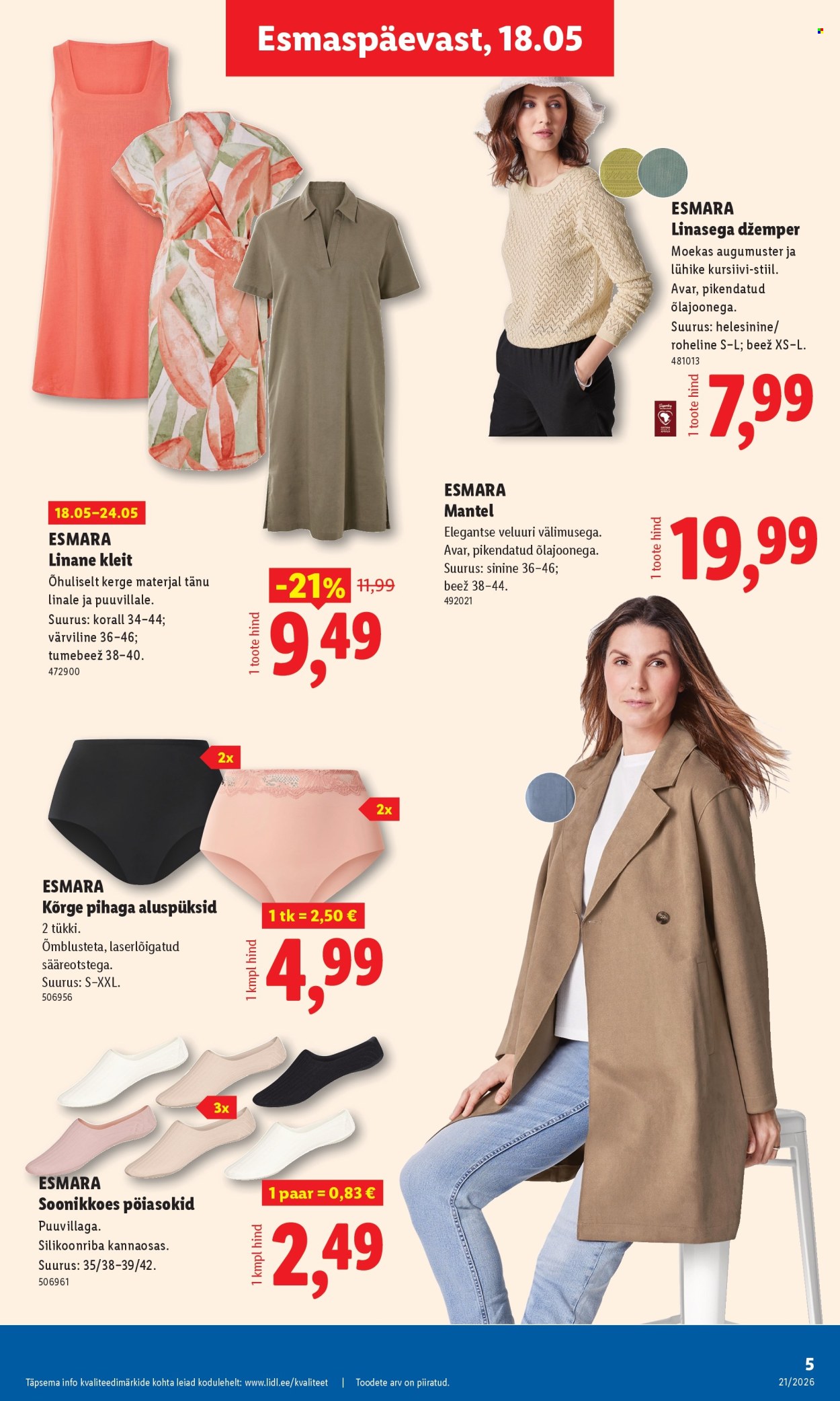 Lidl kliendileht - 18.05.2026 - 24.05.2026. Lehekülg 5