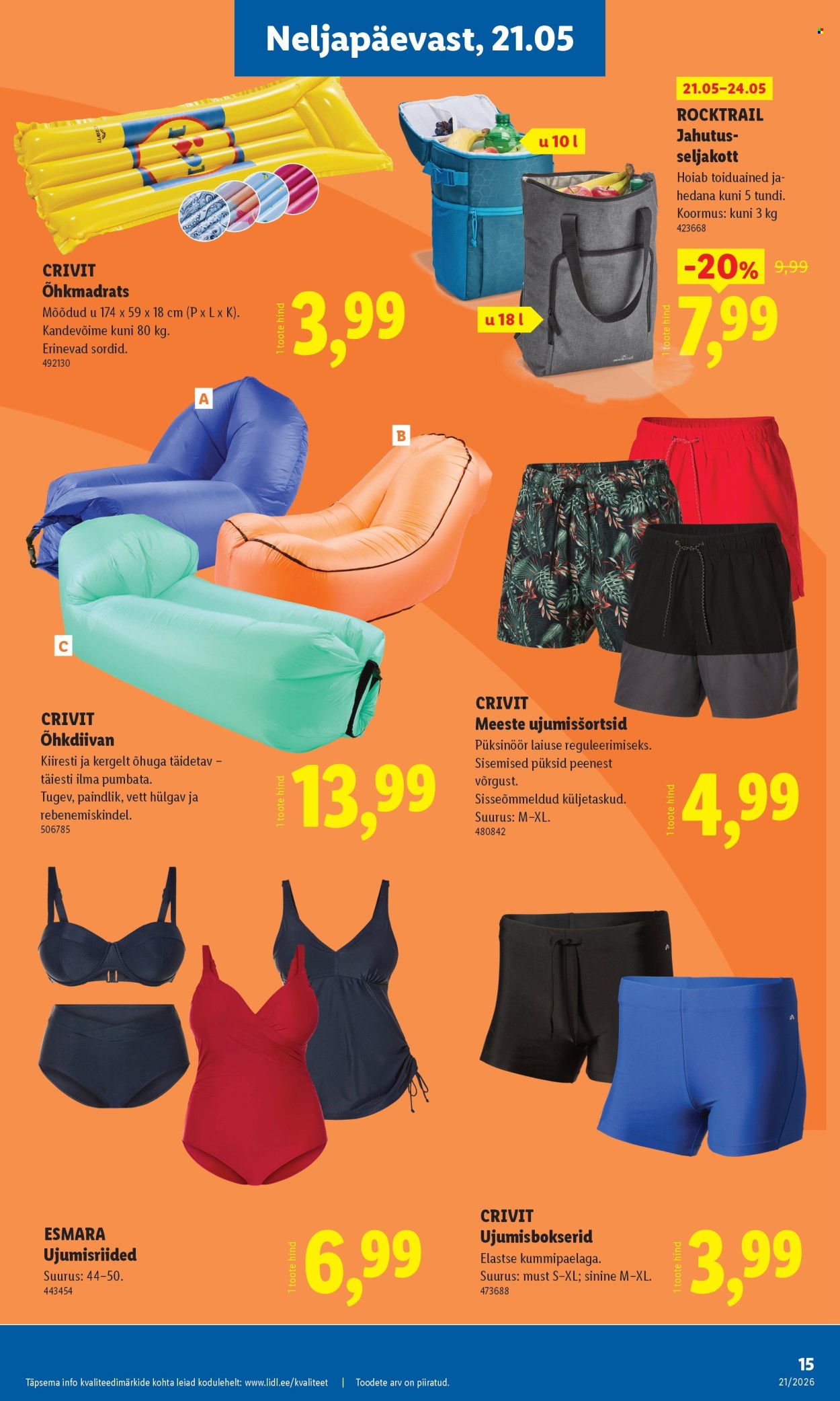 Lidl kliendileht - 18.05.2026 - 24.05.2026. Lehekülg 15