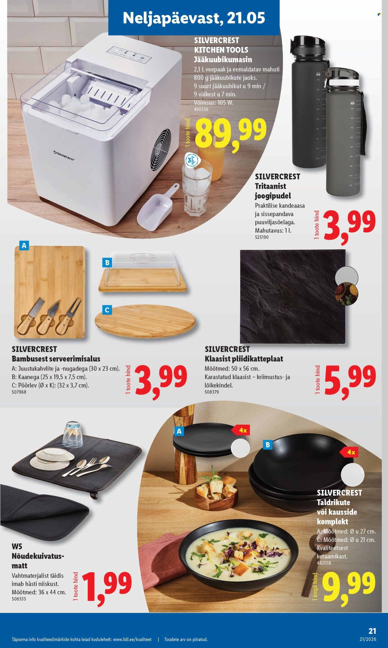 Lidl kliendileht - 18.05.2026 - 24.05.2026. Lehekülg 21