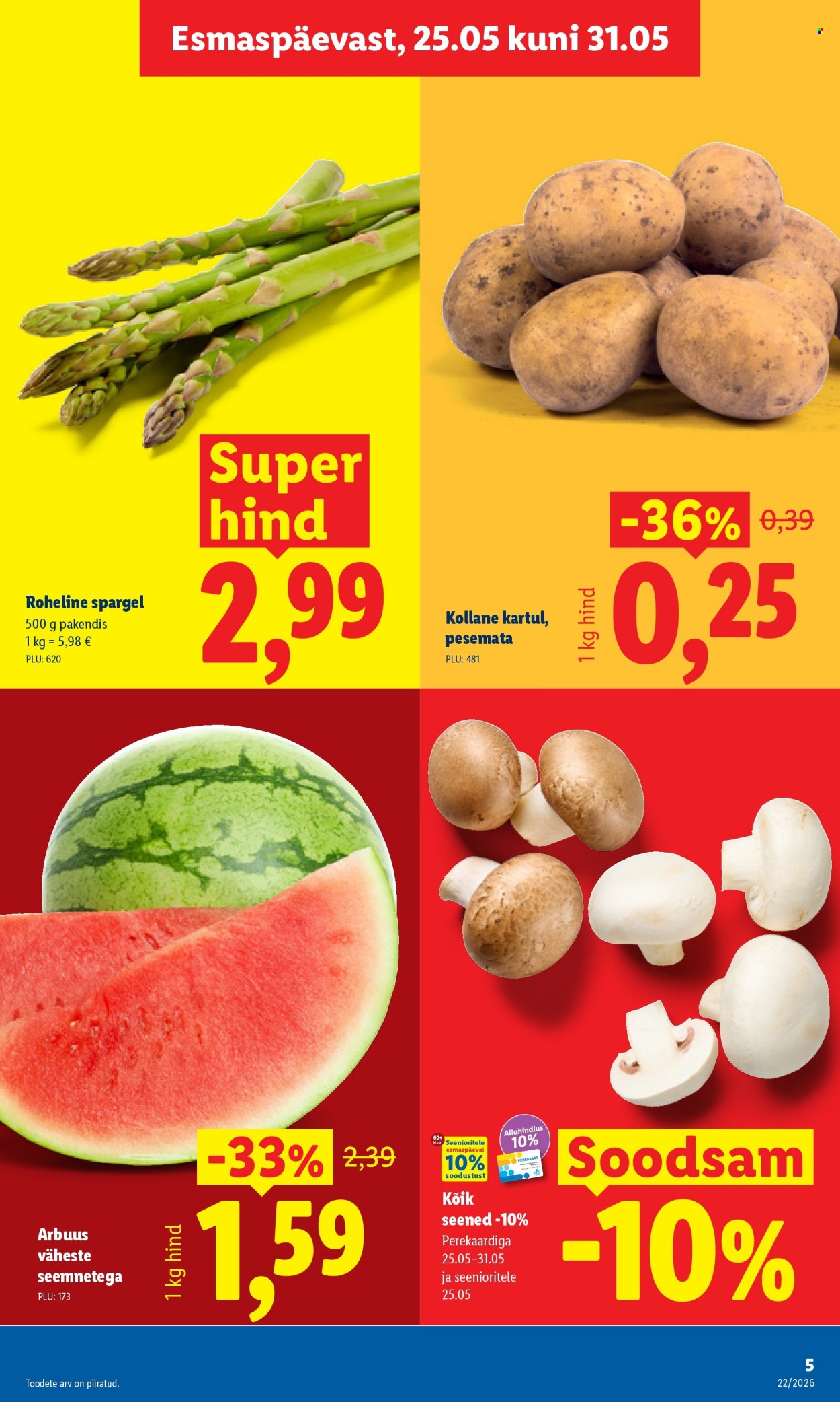 Lidl kliendileht - 25.05.2026 - 31.05.2026. Lehekülg 5