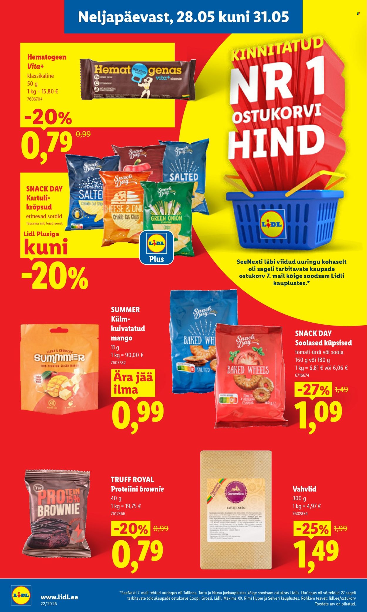 Lidl kliendileht - 25.05.2026 - 31.05.2026. Lehekülg 32