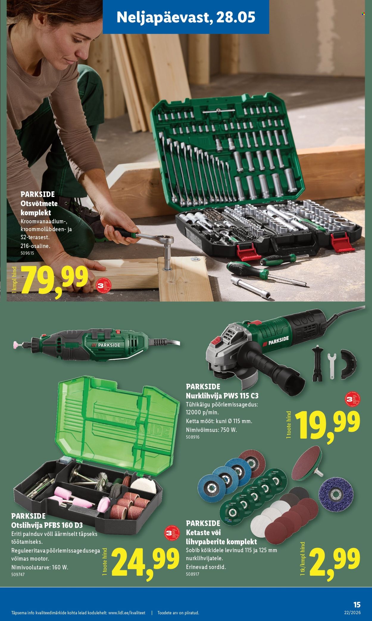 Lidl kliendileht - 25.05.2026 - 31.05.2026. Lehekülg 15