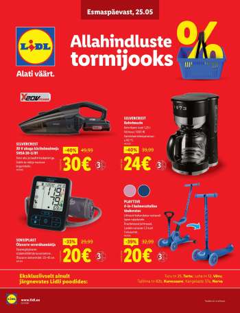 Kaupluse Lidl kliendileht - 25.05.2026 - 31.05.2026.