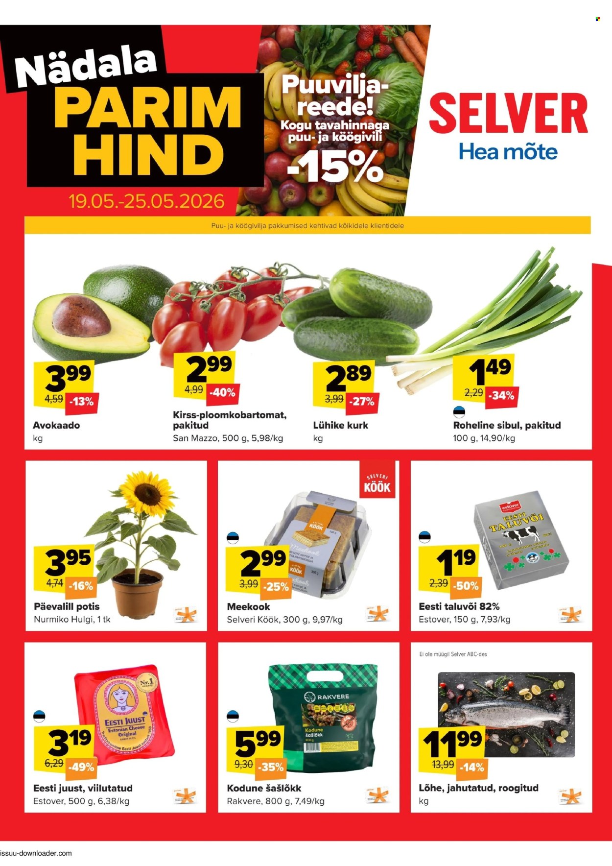 Selver kliendileht - 19.05.2026 - 25.05.2026. Lehekülg 1
