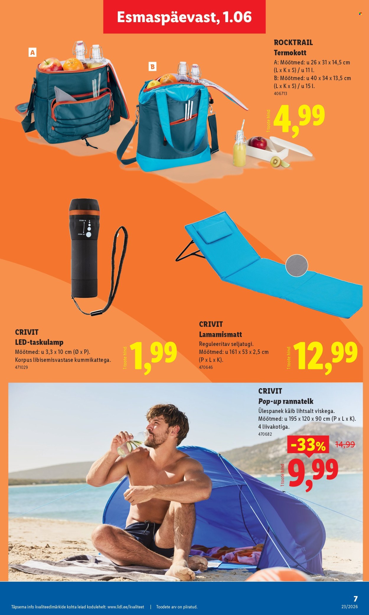 Lidl kliendileht - 01.06.2026 - 07.06.2026. Lehekülg 7