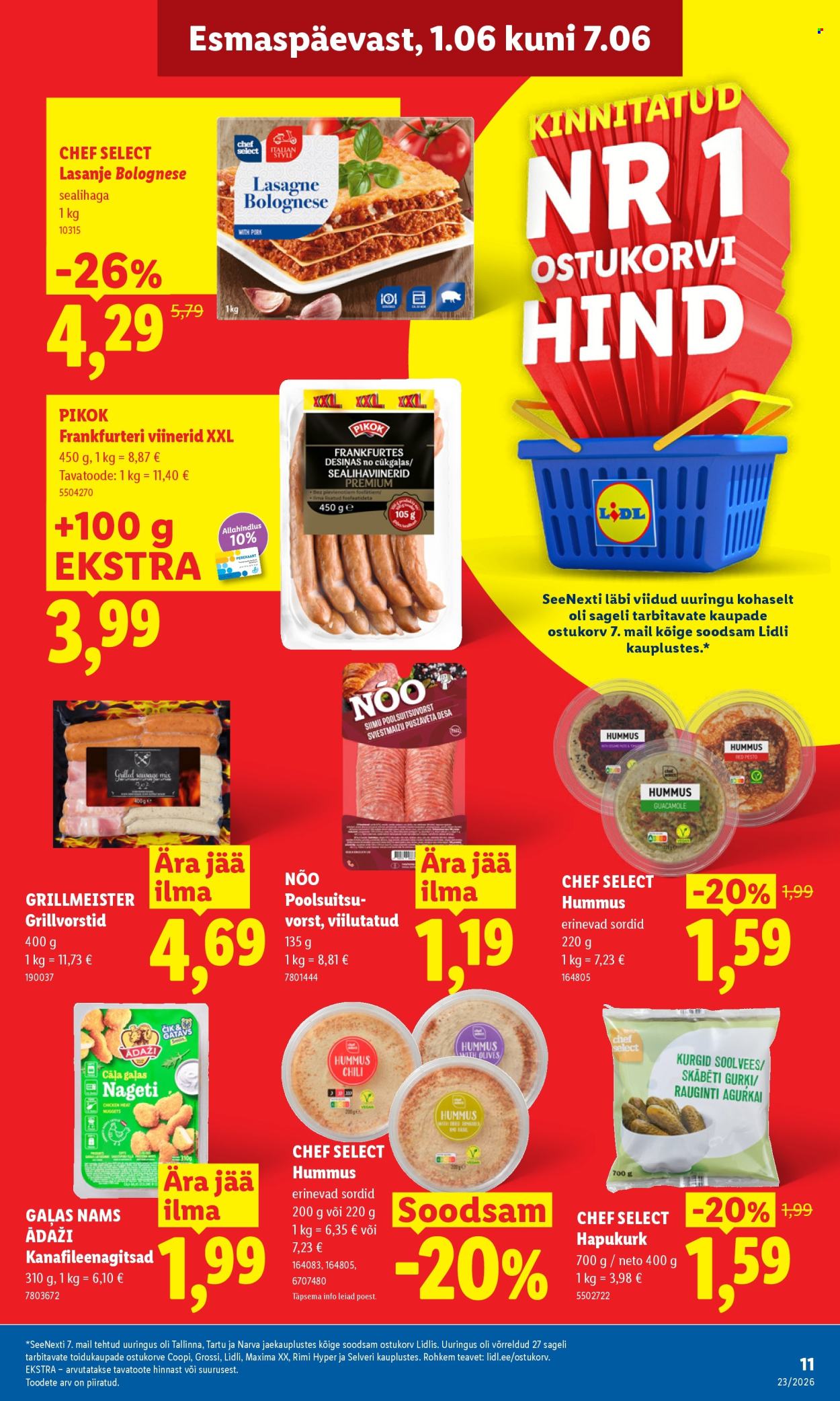 Lidl kliendileht - 01.06.2026 - 07.06.2026. Lehekülg 11
