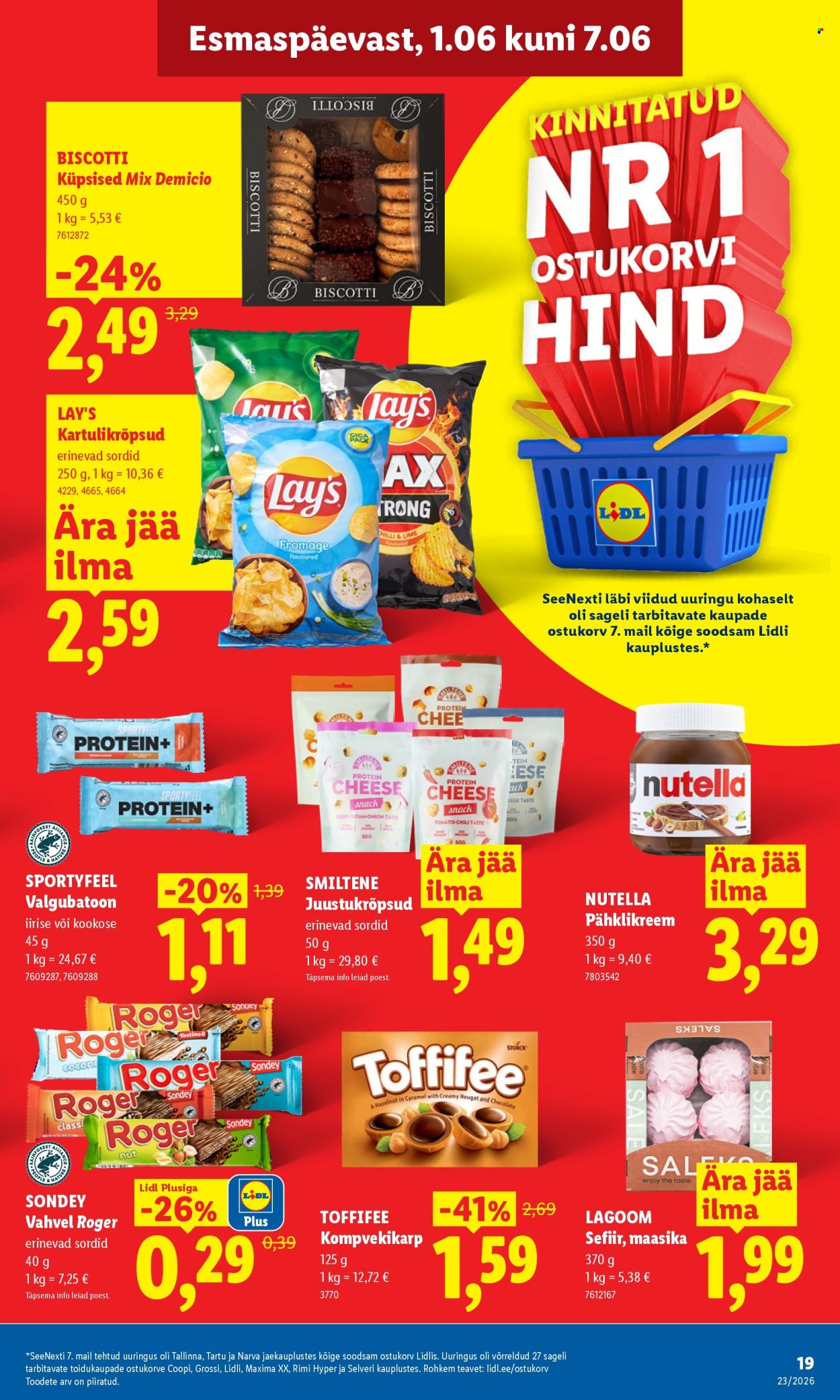 Lidl kliendileht - 01.06.2026 - 07.06.2026. Lehekülg 19