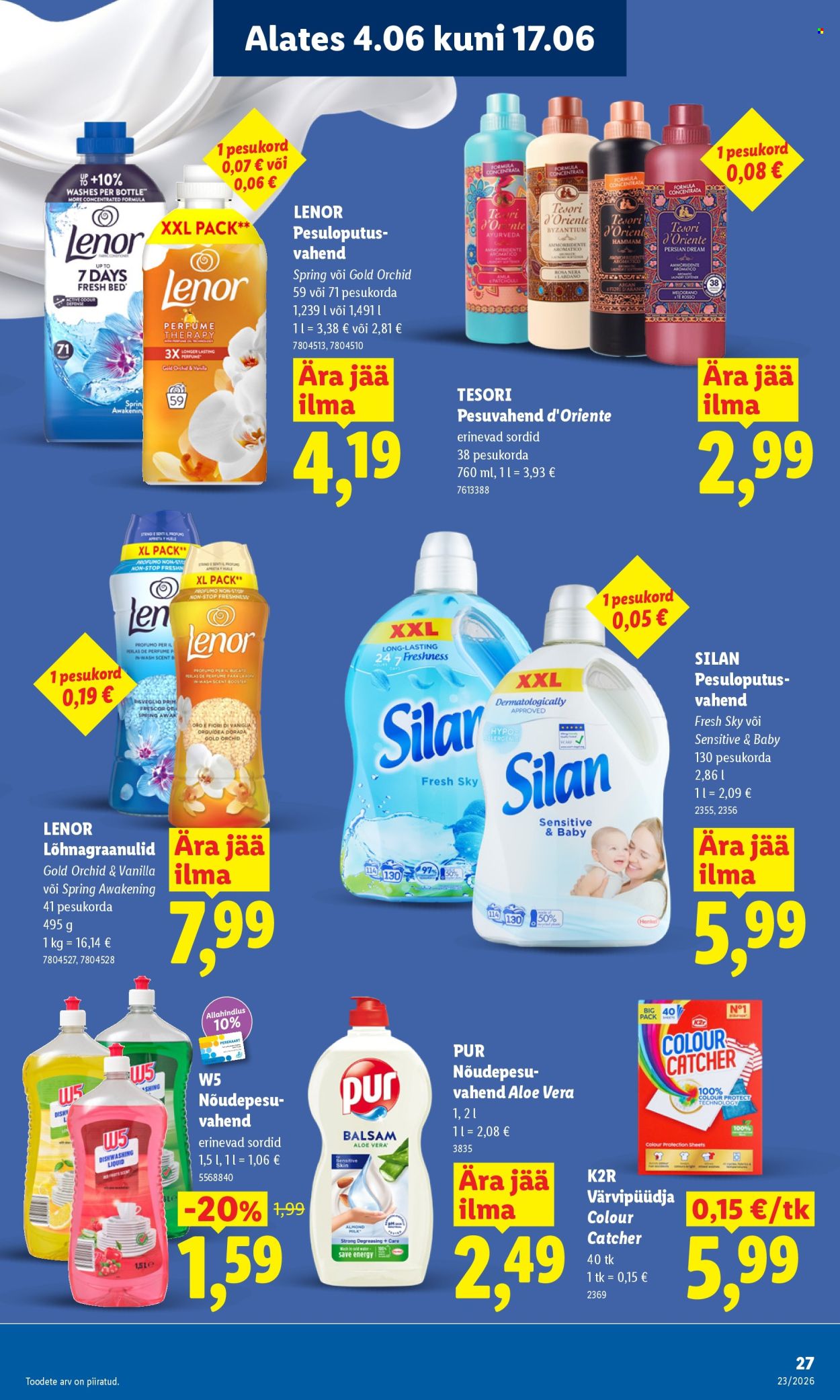 Lidl kliendileht - 01.06.2026 - 07.06.2026. Lehekülg 27