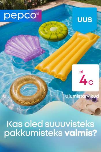 Kaupluse Pepco kliendileht.