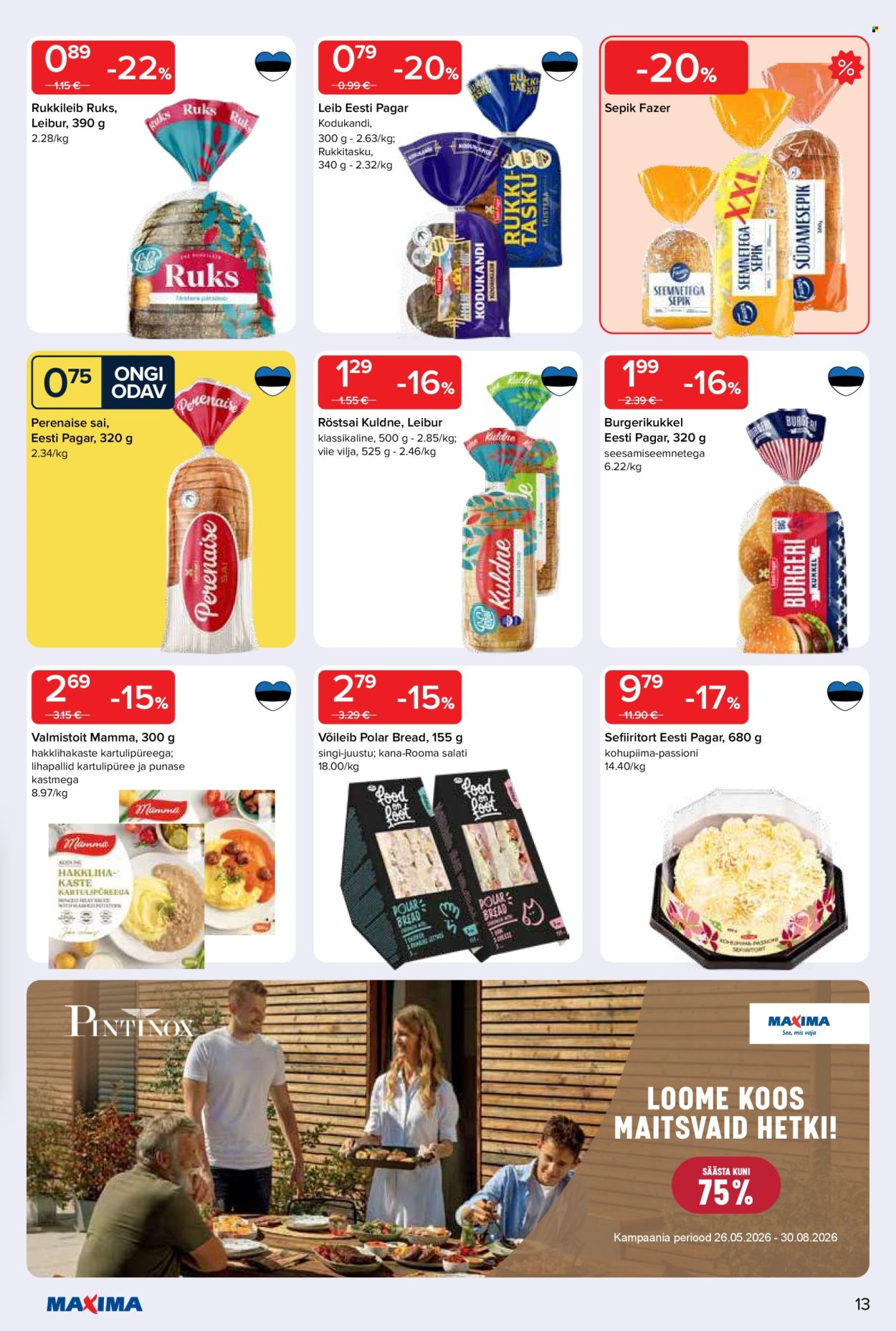 Maxima kliendileht - 02.06.2026 - 08.06.2026. Lehekülg 13