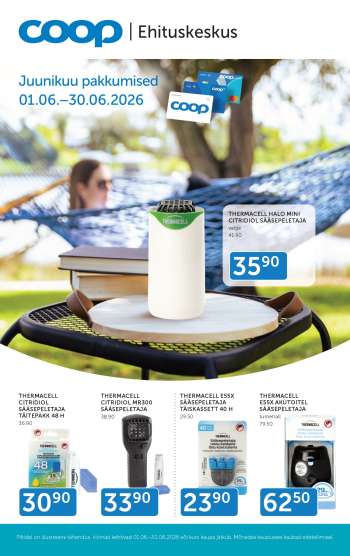 Kaupluse Coop kliendileht - 01.06.2026 - 30.06.2026.