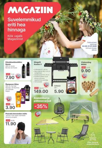Kaupluse Magaziin kliendileht - 04.06.2026 - 01.07.2026.