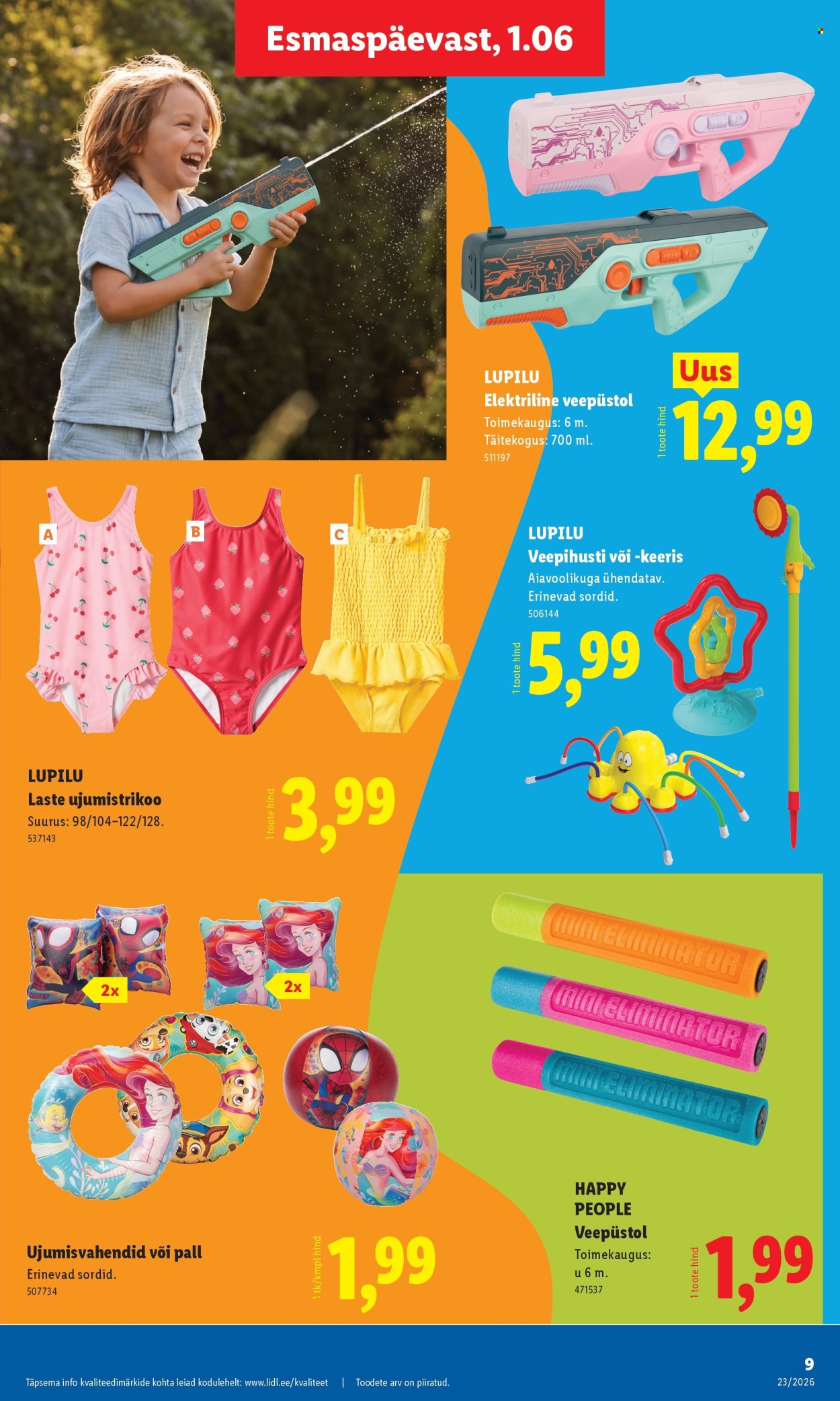 Lidl kliendileht - 01.06.2026 - 07.06.2026. Lehekülg 9