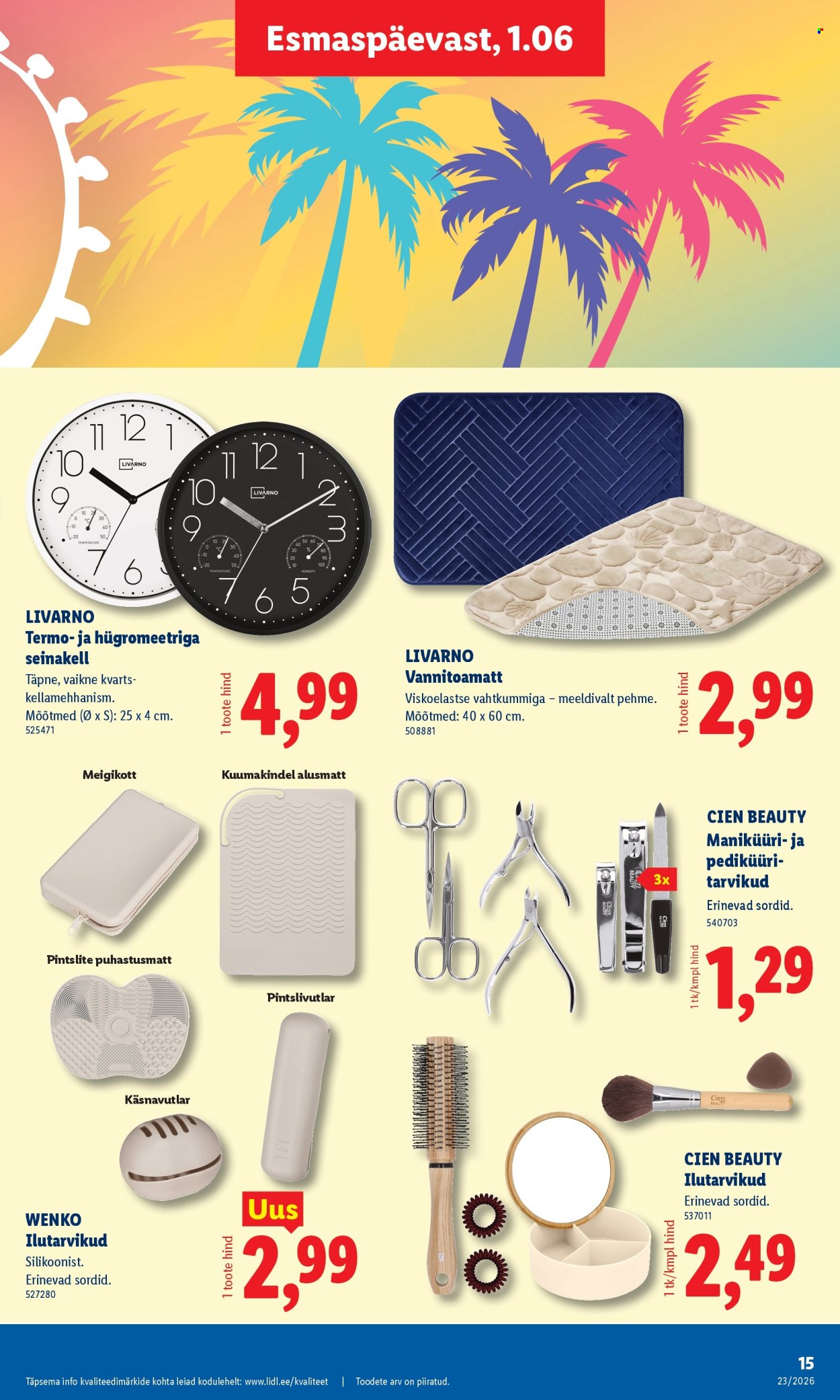 Lidl kliendileht - 01.06.2026 - 07.06.2026. Lehekülg 15