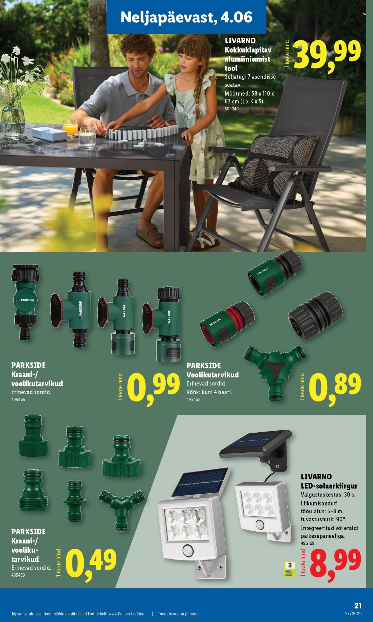 Lidl kliendileht - 01.06.2026 - 07.06.2026. Lehekülg 21