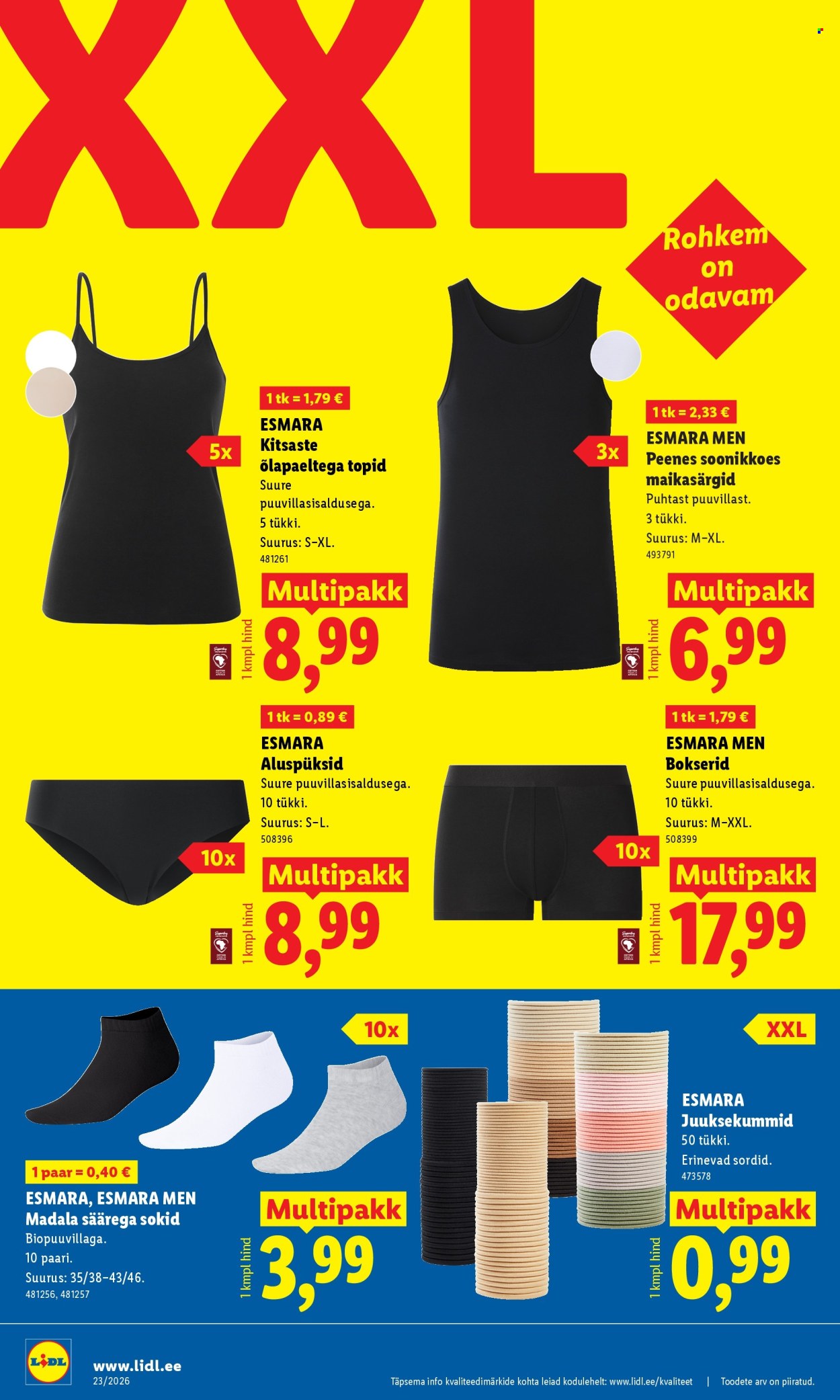 Lidl kliendileht - 01.06.2026 - 07.06.2026. Lehekülg 22