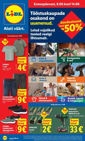 Kaupluse Lidl kliendileht - 08.06.2026 - 14.06.2026.