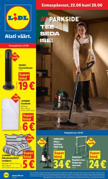 Kaupluse Lidl kliendileht - 22.06.2026 - 28.06.2026.