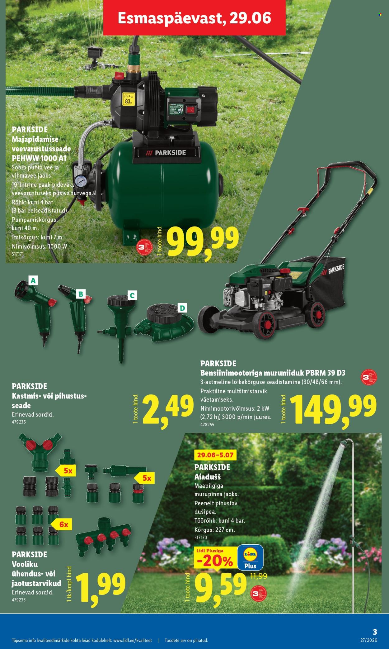 Lidl kliendileht - 29.06.2026 - 05.07.2026. Lehekülg 3