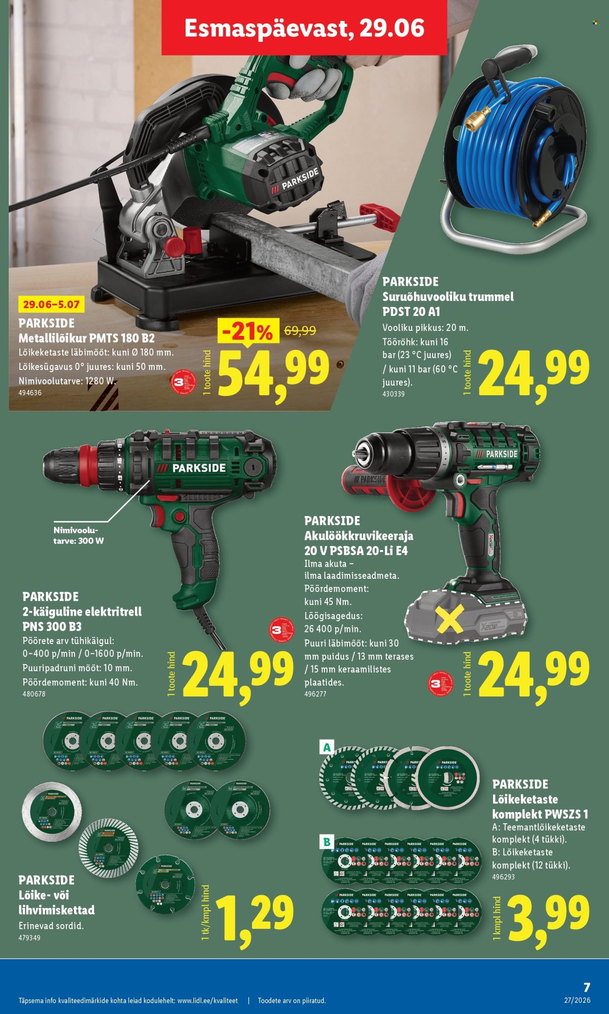 Lidl kliendileht - 29.06.2026 - 05.07.2026. Lehekülg 7