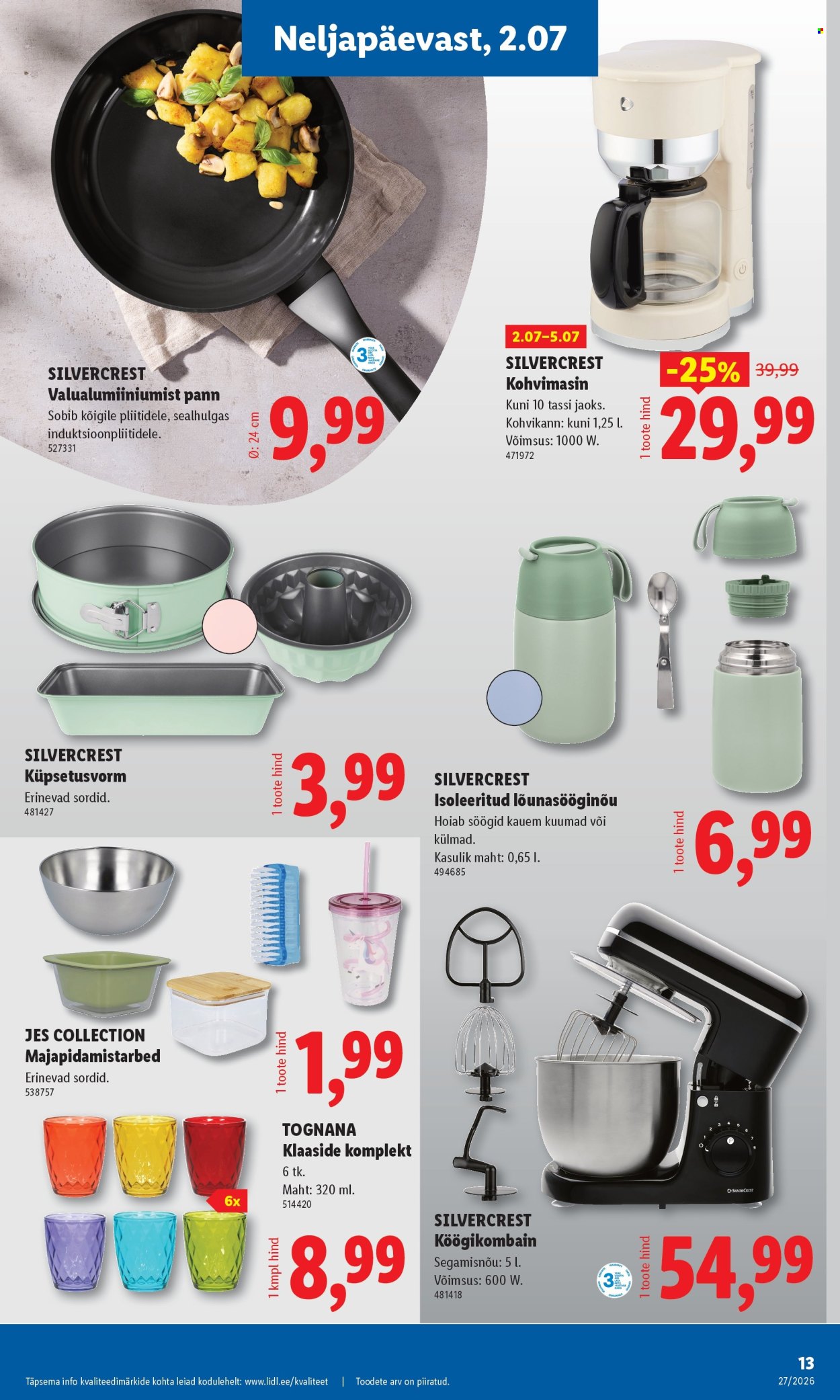 Lidl kliendileht - 29.06.2026 - 05.07.2026. Lehekülg 13