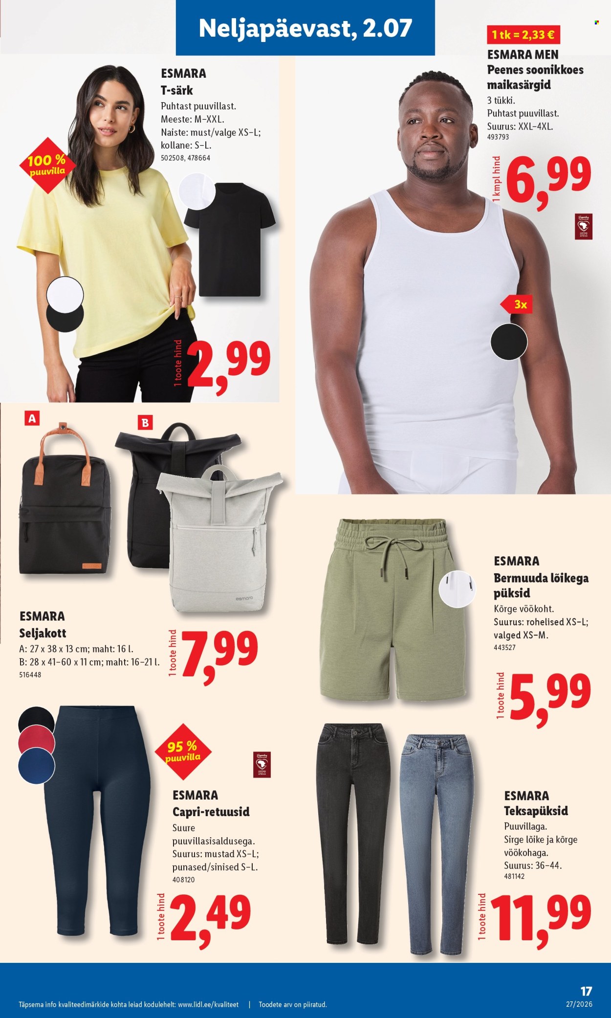 Lidl kliendileht - 29.06.2026 - 05.07.2026. Lehekülg 17
