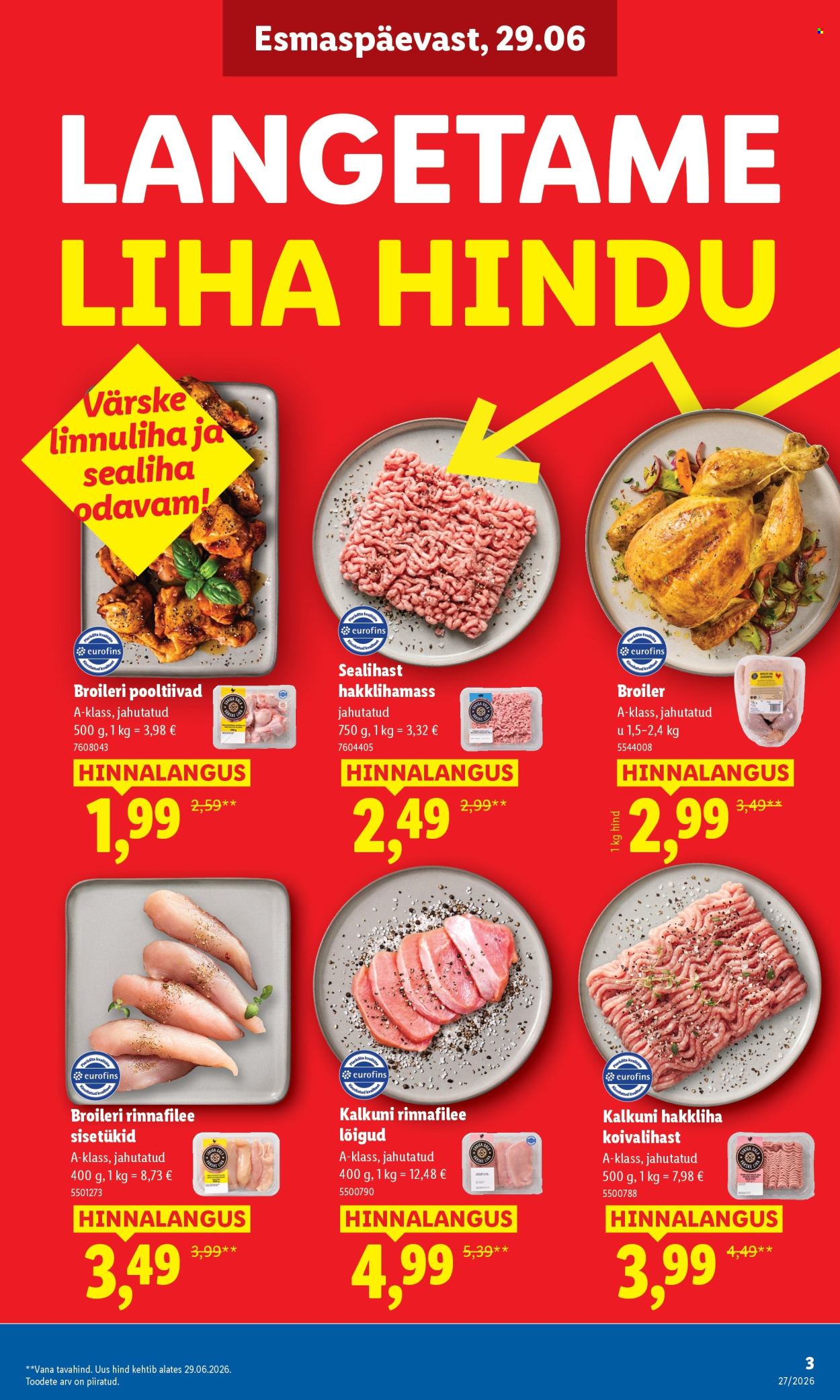 Lidl kliendileht - 29.06.2026 - 05.07.2026. Lehekülg 3