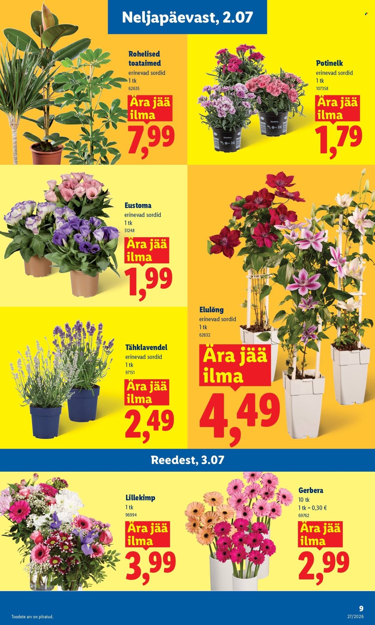 Lidl kliendileht - 29.06.2026 - 05.07.2026. Lehekülg 9