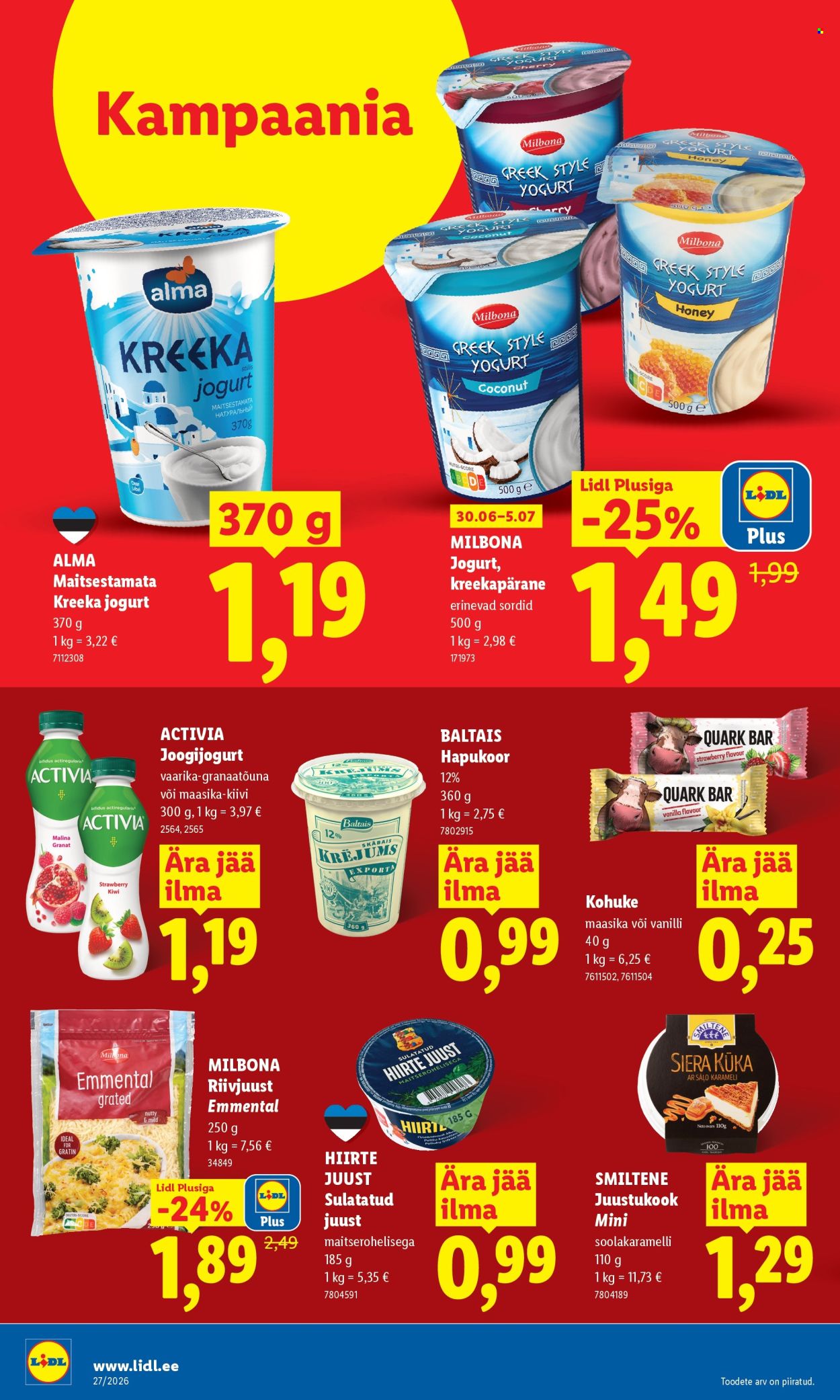 Lidl kliendileht - 29.06.2026 - 05.07.2026. Lehekülg 18