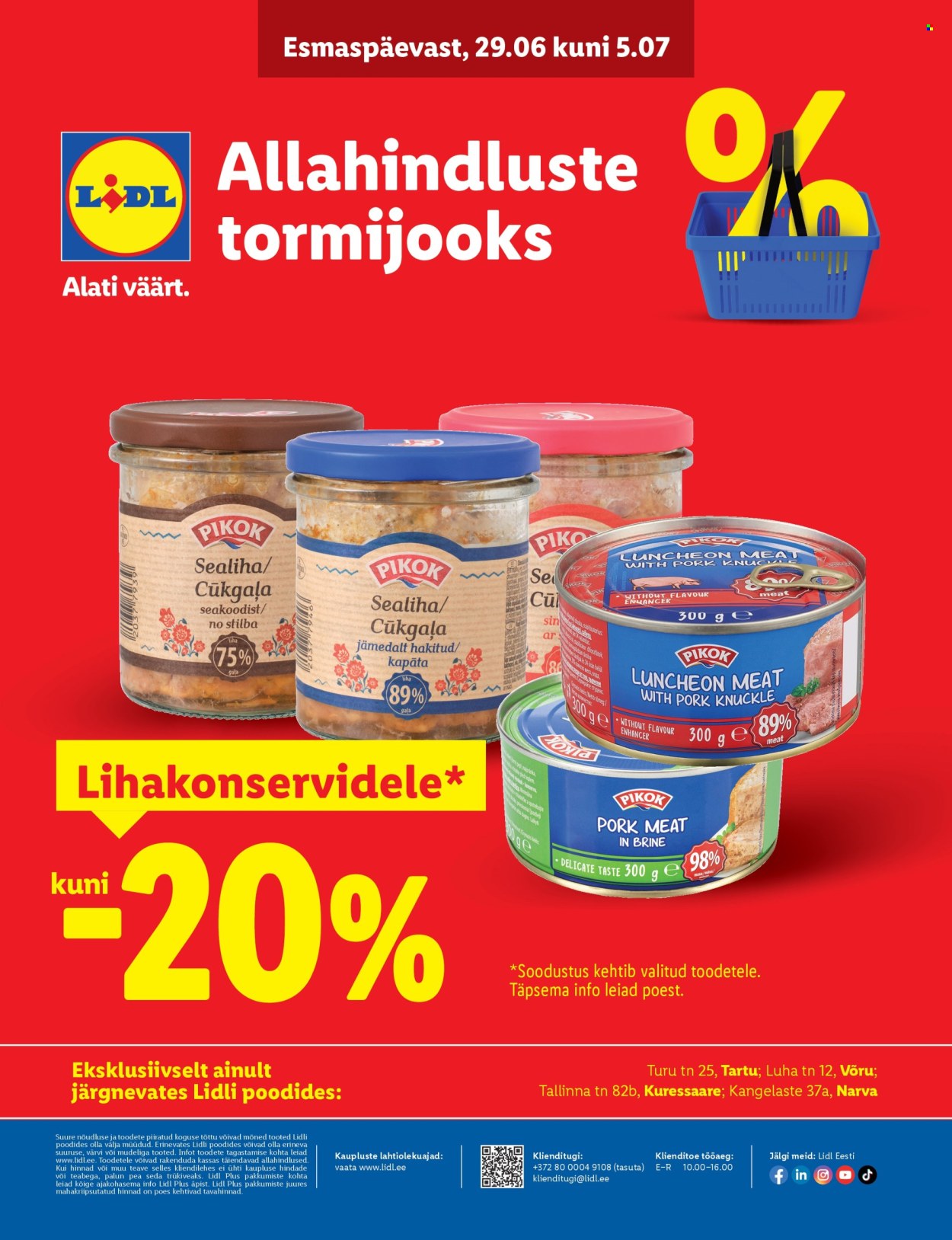 Lidl kliendileht - 29.06.2026 - 05.07.2026. Lehekülg 2