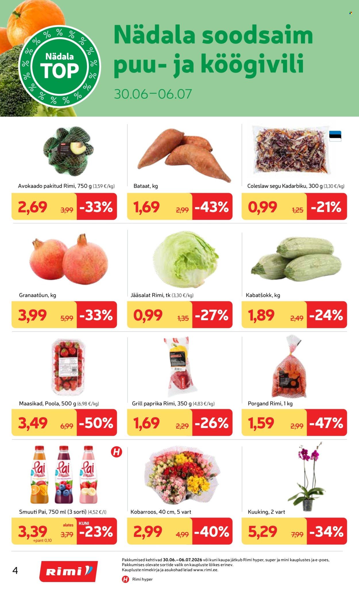 Rimi kliendileht - 30.06.2026 - 06.07.2026. Lehekülg 4