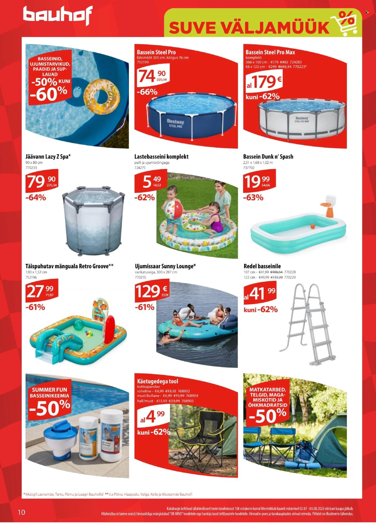 Bauhof kliendileht - 02.07.2026 - 03.08.2026. Lehekülg 10